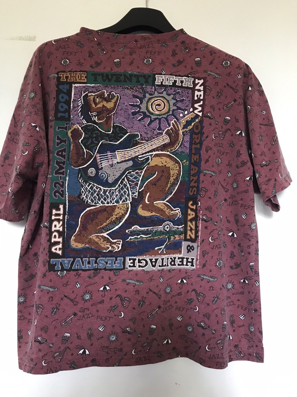 Band Tees × Jazz Cartier × Vintage VINTAGE JAZZ FEST 1994 Size US M / EU 48-50 / 2 - 6 Thumbnail