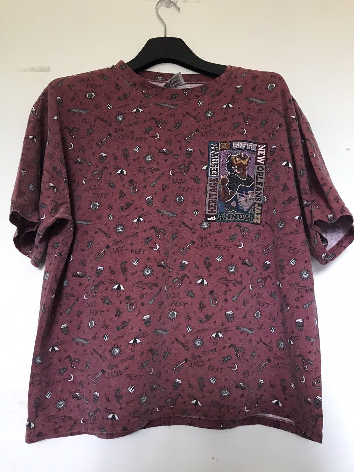 Band Tees × Jazz Cartier × Vintage VINTAGE JAZZ FEST 1994 Size US M / EU 48-50 / 2 - 2 Thumbnail