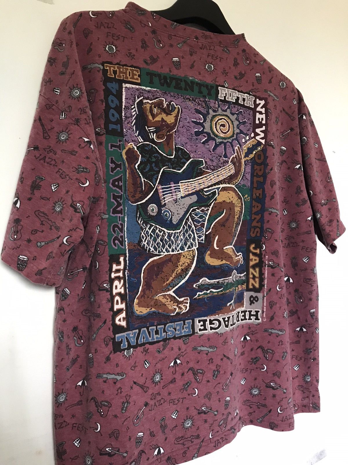Band Tees × Jazz Cartier × Vintage VINTAGE JAZZ FEST 1994 Size US M / EU 48-50 / 2 - 9 Thumbnail