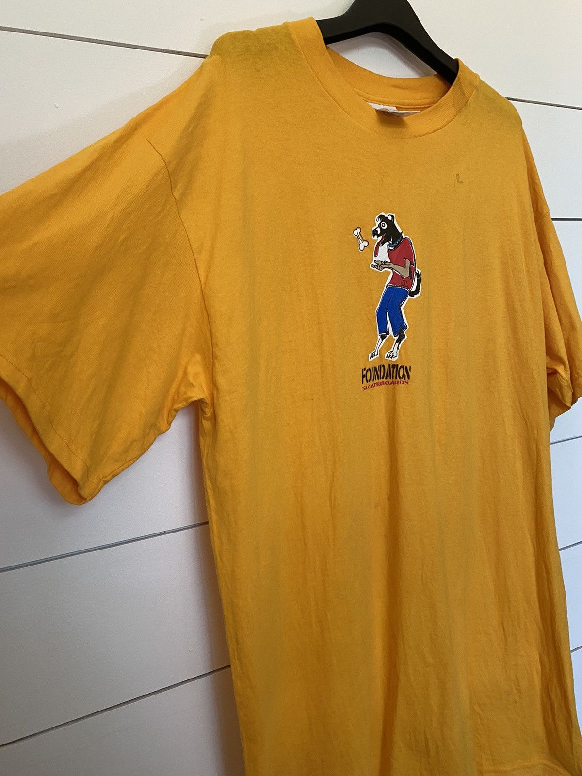 Sex Skateboards × Vintage VINTAGE SKATEBOARDS FAUNDATION RARE T SHIRT TURTEX TAG Size US XL / EU 56 / 4 - 7 Thumbnail
