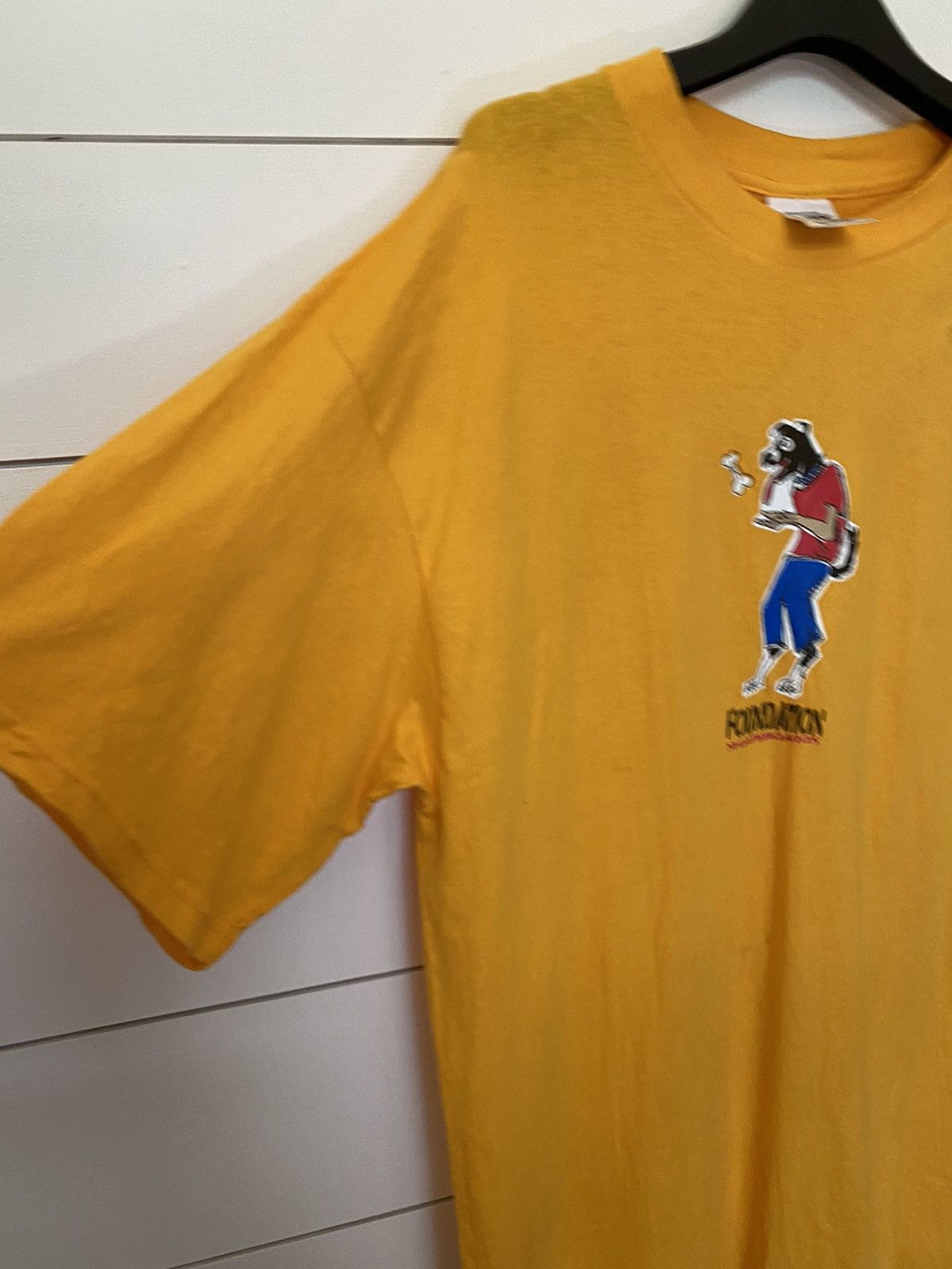 Sex Skateboards × Vintage VINTAGE SKATEBOARDS FAUNDATION RARE T SHIRT TURTEX TAG Size US XL / EU 56 / 4 - 5 Thumbnail