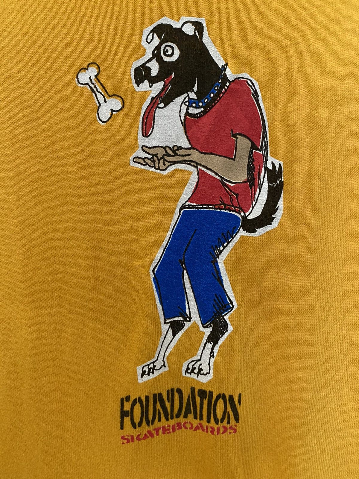 Sex Skateboards × Vintage VINTAGE SKATEBOARDS FAUNDATION RARE T SHIRT TURTEX TAG Size US XL / EU 56 / 4 - 6 Thumbnail