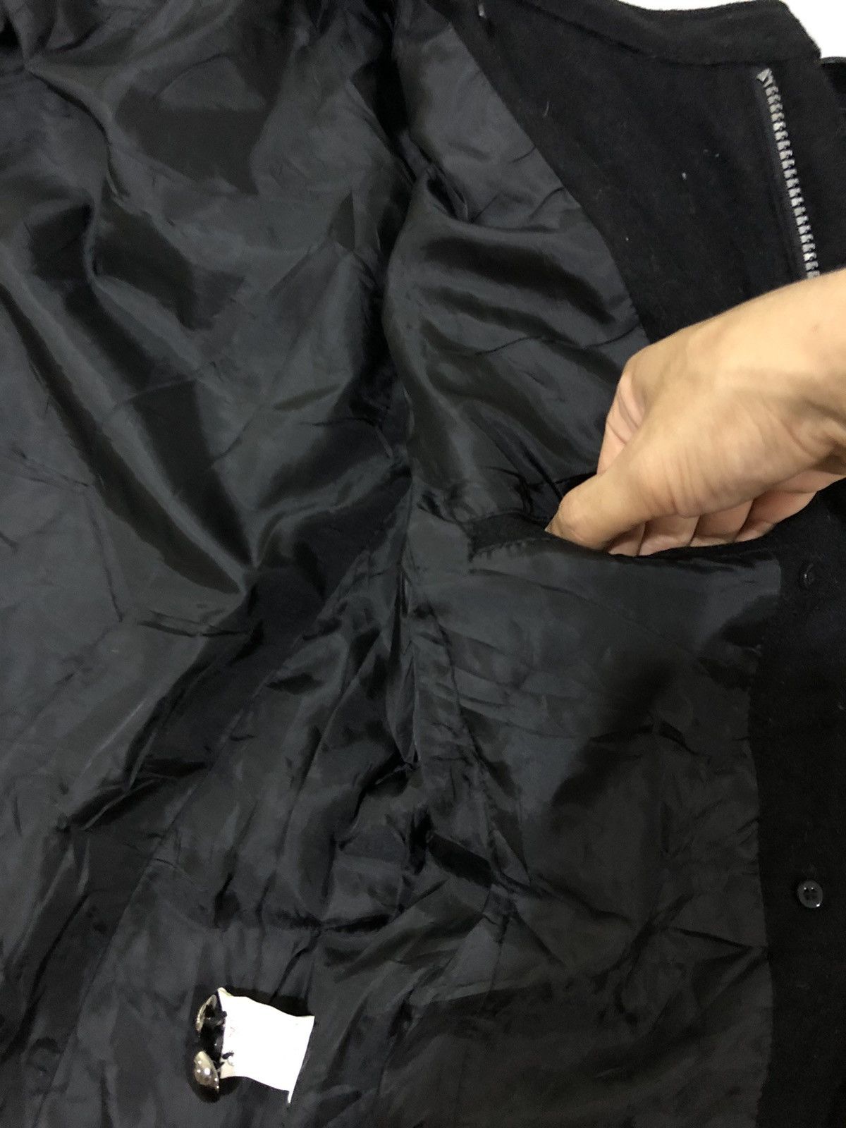 20471120 ACCEPT OFFER🤝 PAZZO DENIM STORE WOOL ZIPPED UP JACKET Size US L / EU 52-54 / 3 - 7 Thumbnail