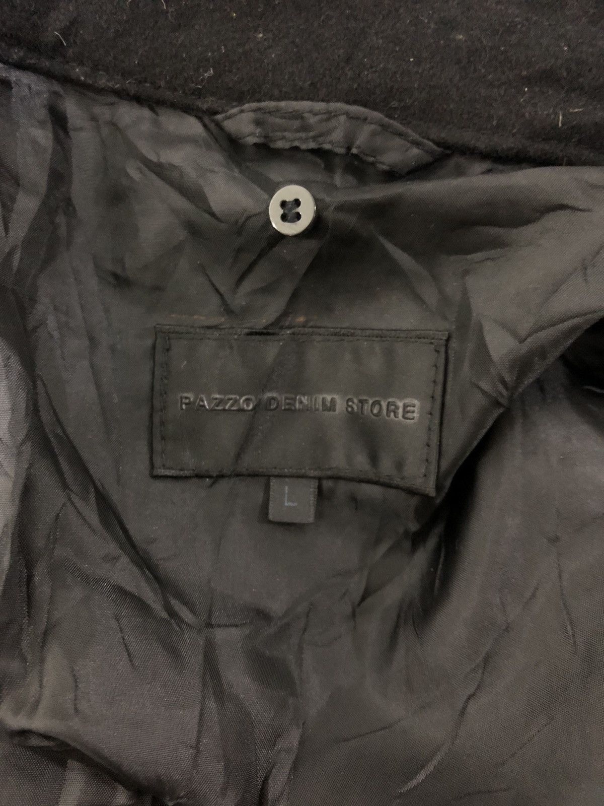 20471120 ACCEPT OFFER🤝 PAZZO DENIM STORE WOOL ZIPPED UP JACKET Size US L / EU 52-54 / 3 - 9 Thumbnail