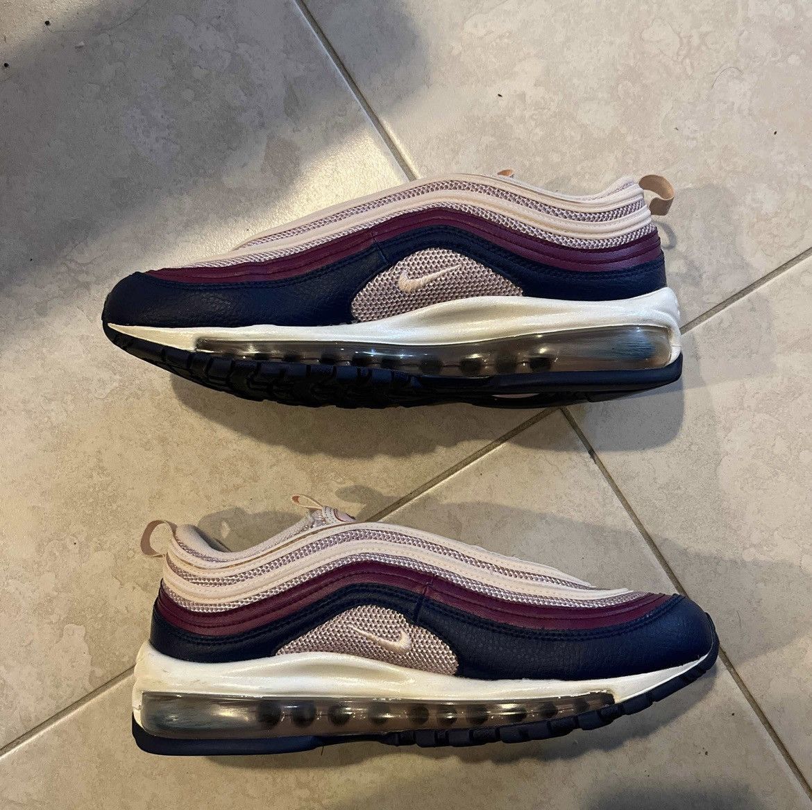 Nike 2019 Wmns Air Max 97 “Plum Chalk” Size 8.5 Size US 8.5 / IT 38.5 - 3 Thumbnail