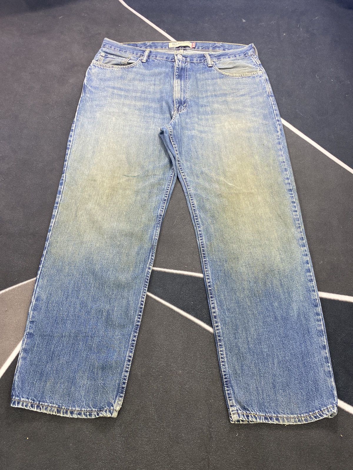 Jean × Levi's × Vintage VINTAGE LEVIS 550 JEANS BLUE WASH -J436 Size US 38 / EU 54 - 2 Thumbnail
