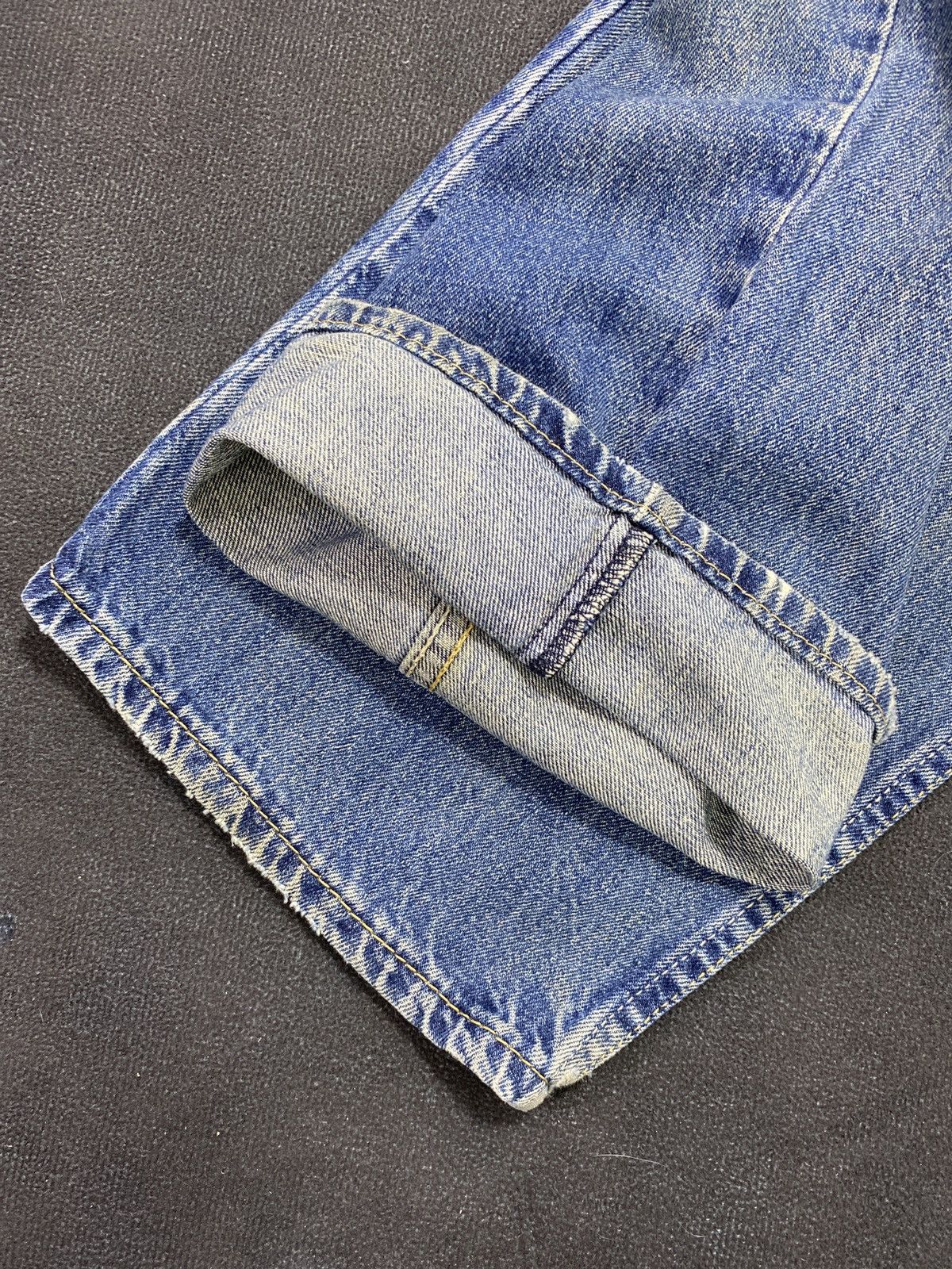 Jean × Levi's × Vintage VINTAGE LEVIS 550 JEANS BLUE WASH -J436 Size US 38 / EU 54 - 8 Thumbnail
