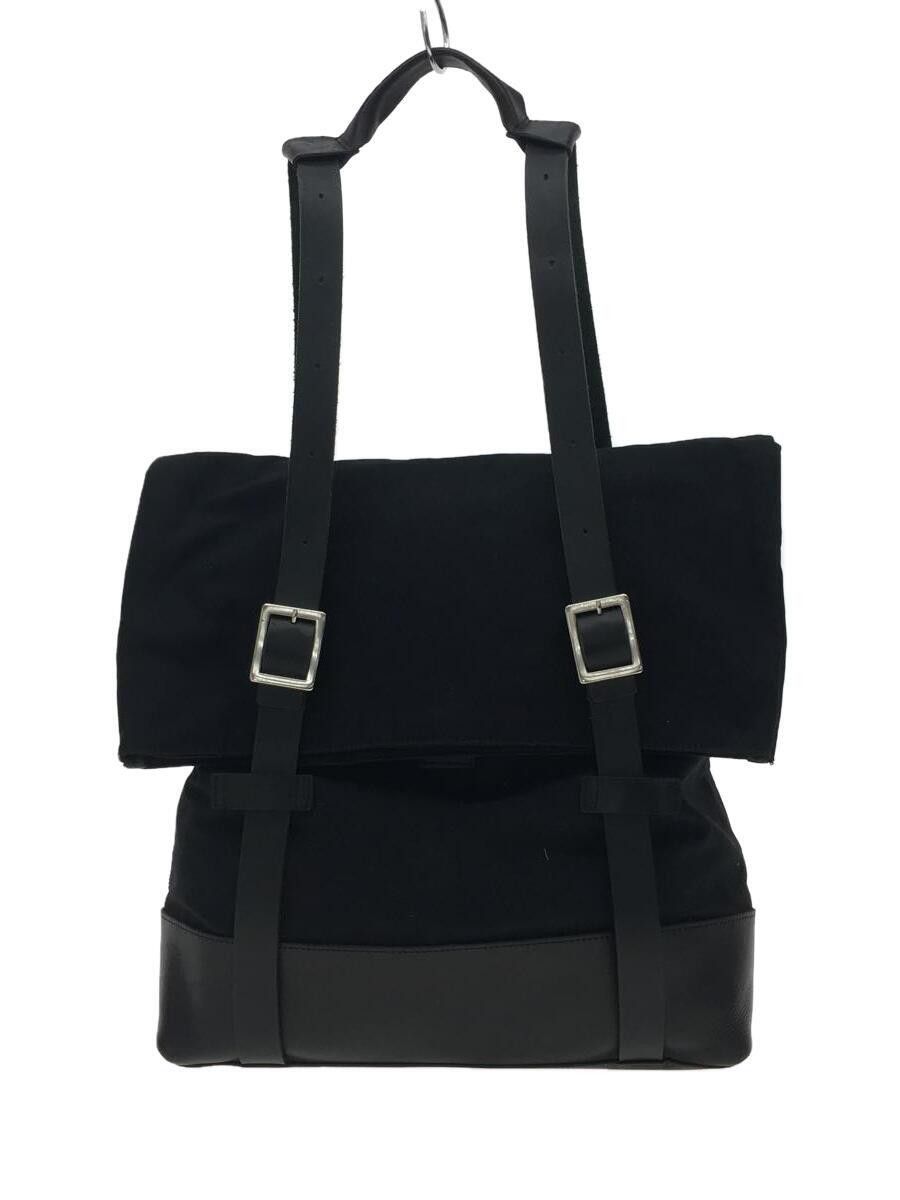 Y’s leather patch backpack