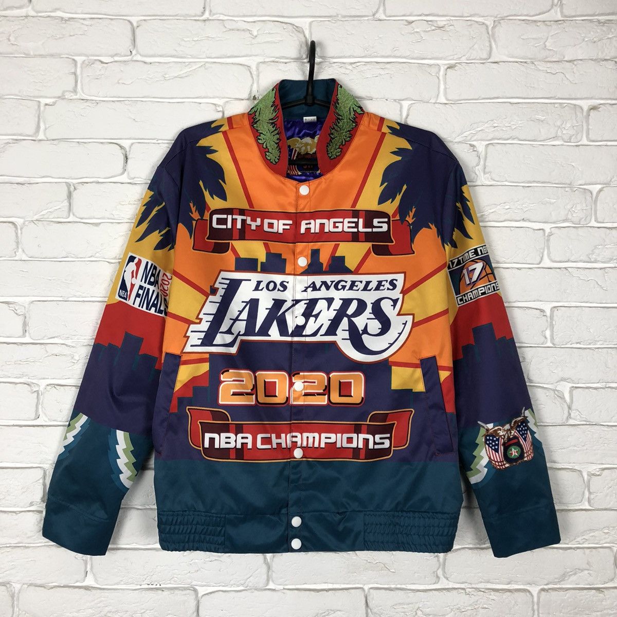 image of L A Lakers x NBA Los Angeles Lakers 2020 Champions Jacket, Men's (Size Medium)