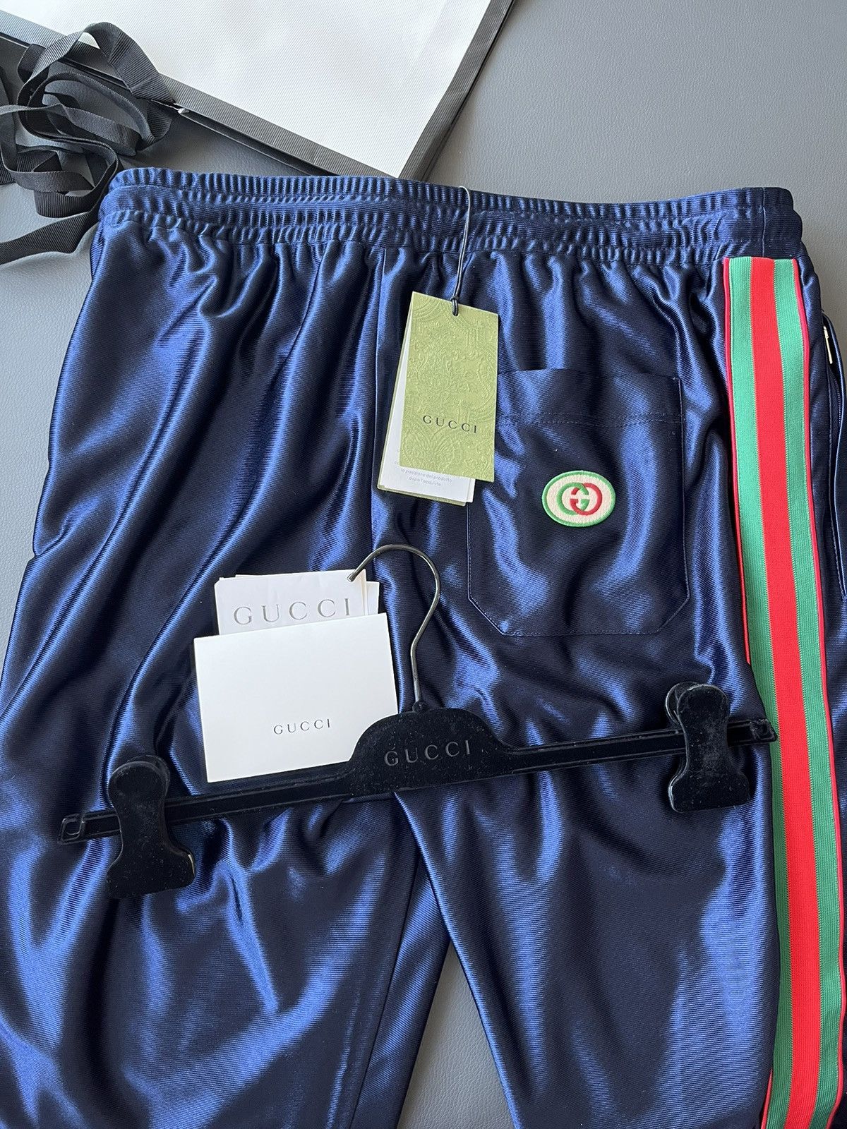 Gucci Super Runway 2k Value Gucci Track Technical Jogger Pant Size US 32 / EU 48 - 23 Thumbnail