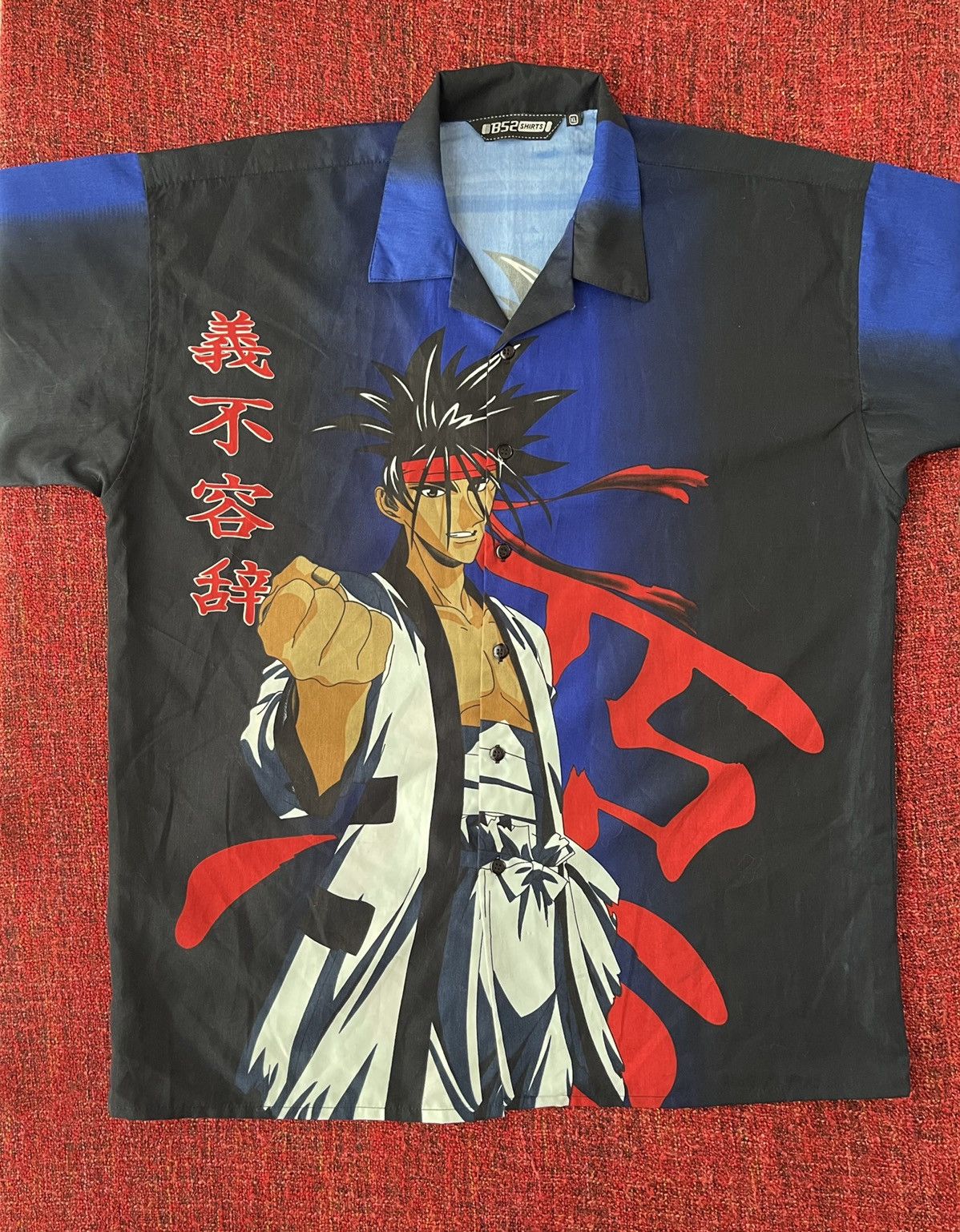 Anime Crazy shirt vintage Y2K Anime character print Size US XL / EU 56 / 4 - 1 Thumbnail