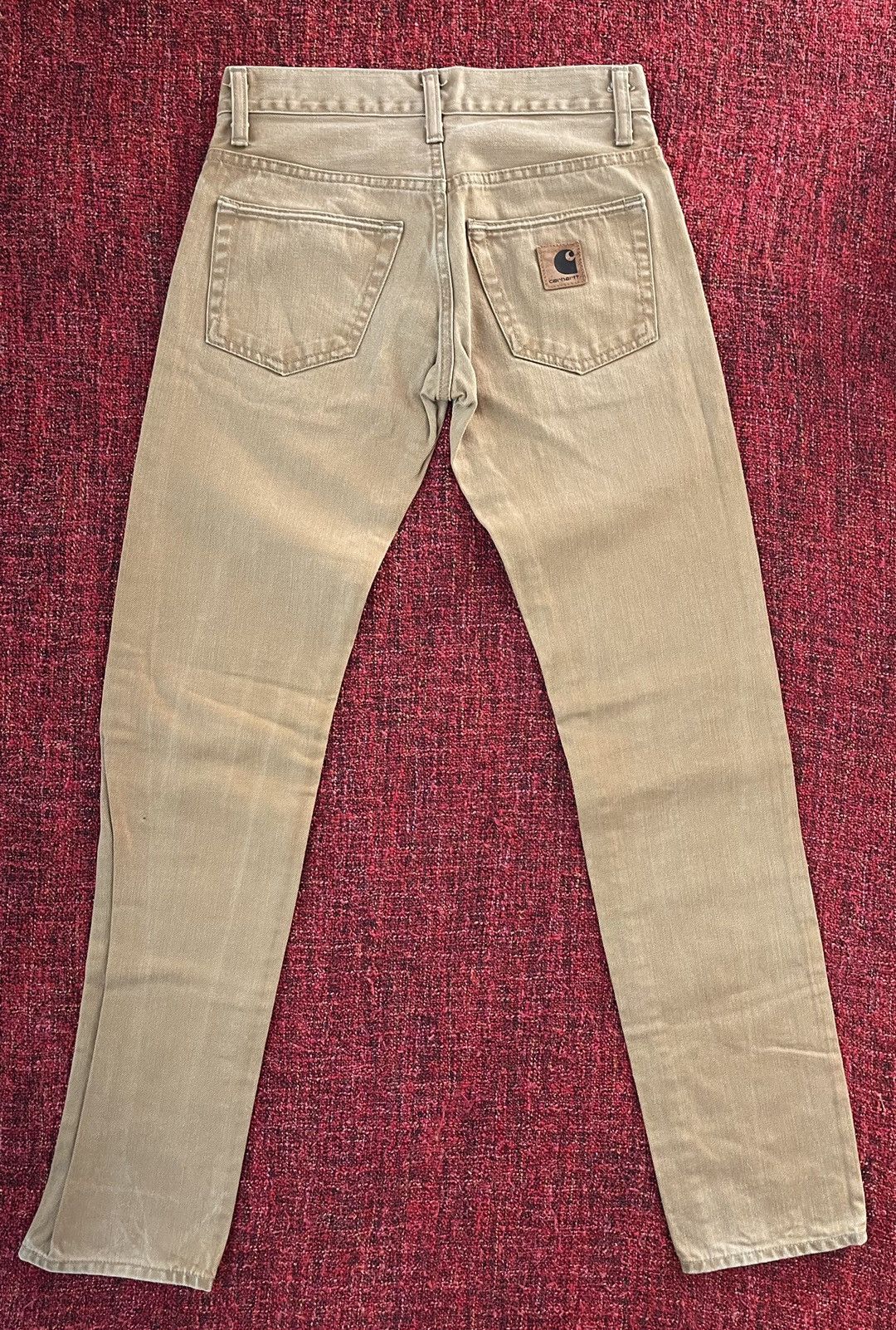 Carhartt × Vintage Carhartt vintage 90s canvas denim pants jeans skinny Size US 34 / EU 50 - 4 Thumbnail