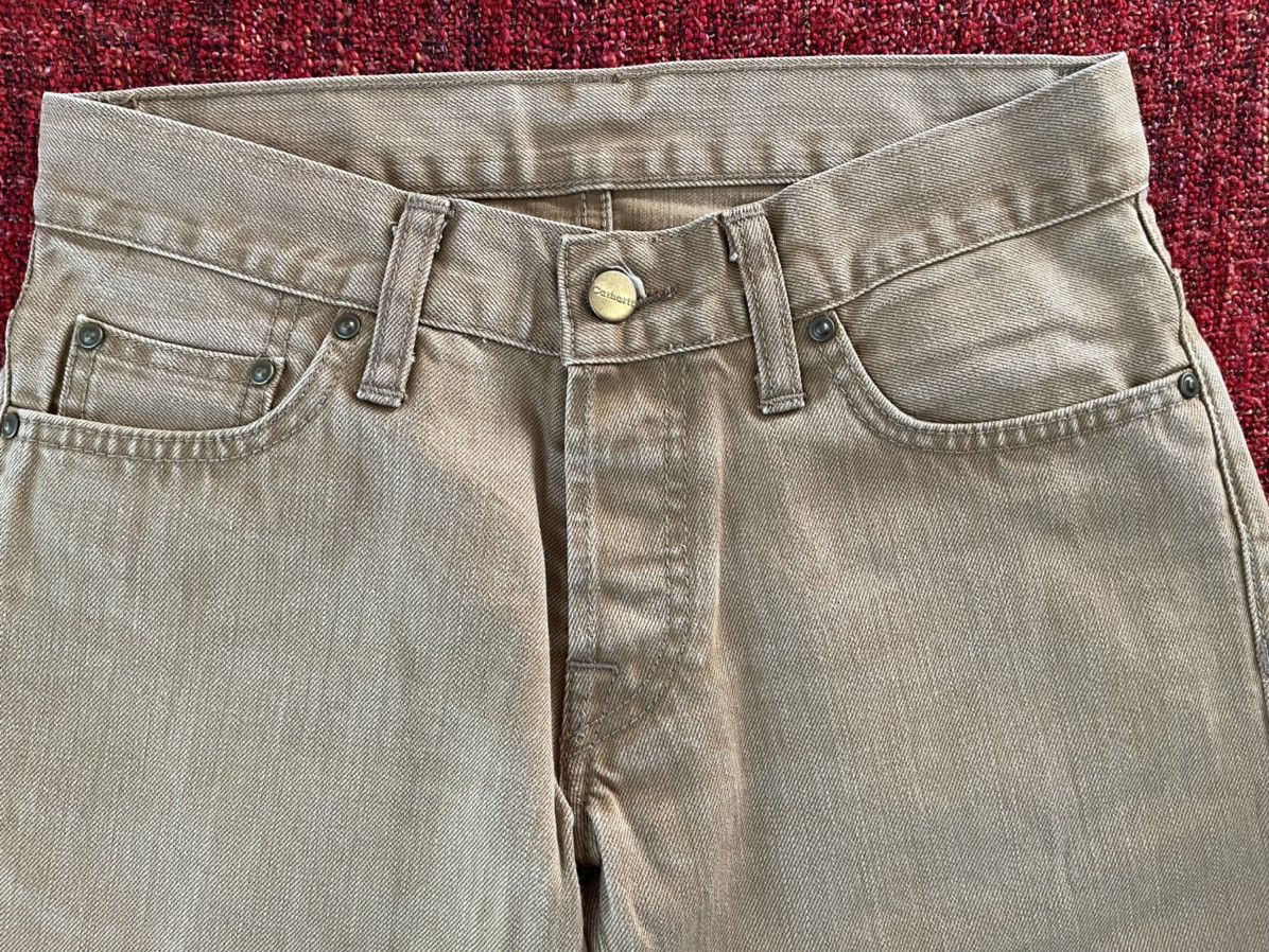 Carhartt × Vintage Carhartt vintage 90s canvas denim pants jeans skinny Size US 34 / EU 50 - 2 Thumbnail