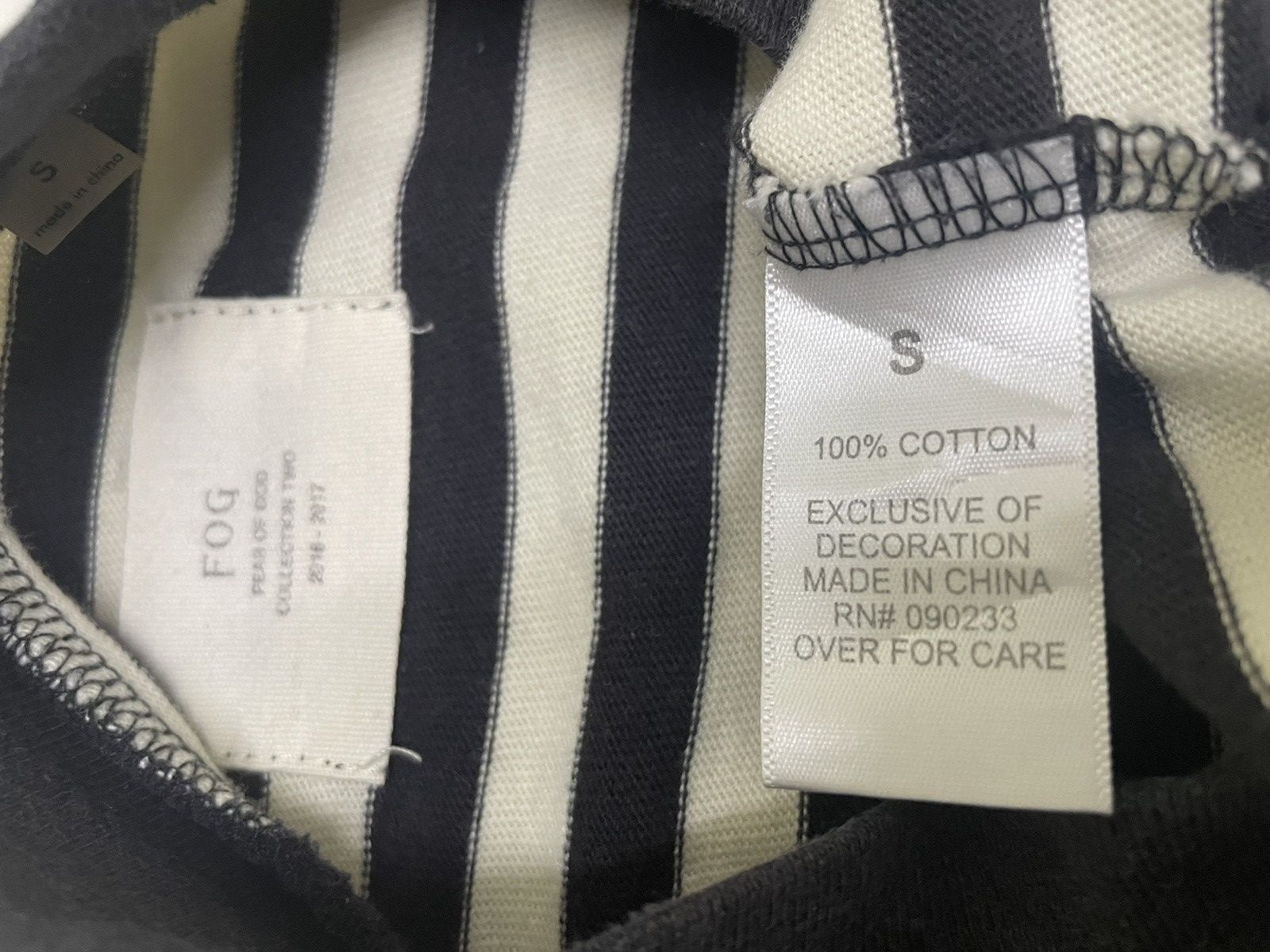 Fear of God FEAR OF GOD Striped Longsleeve Tees Size US L / EU 52-54 / 3 - 5 Thumbnail