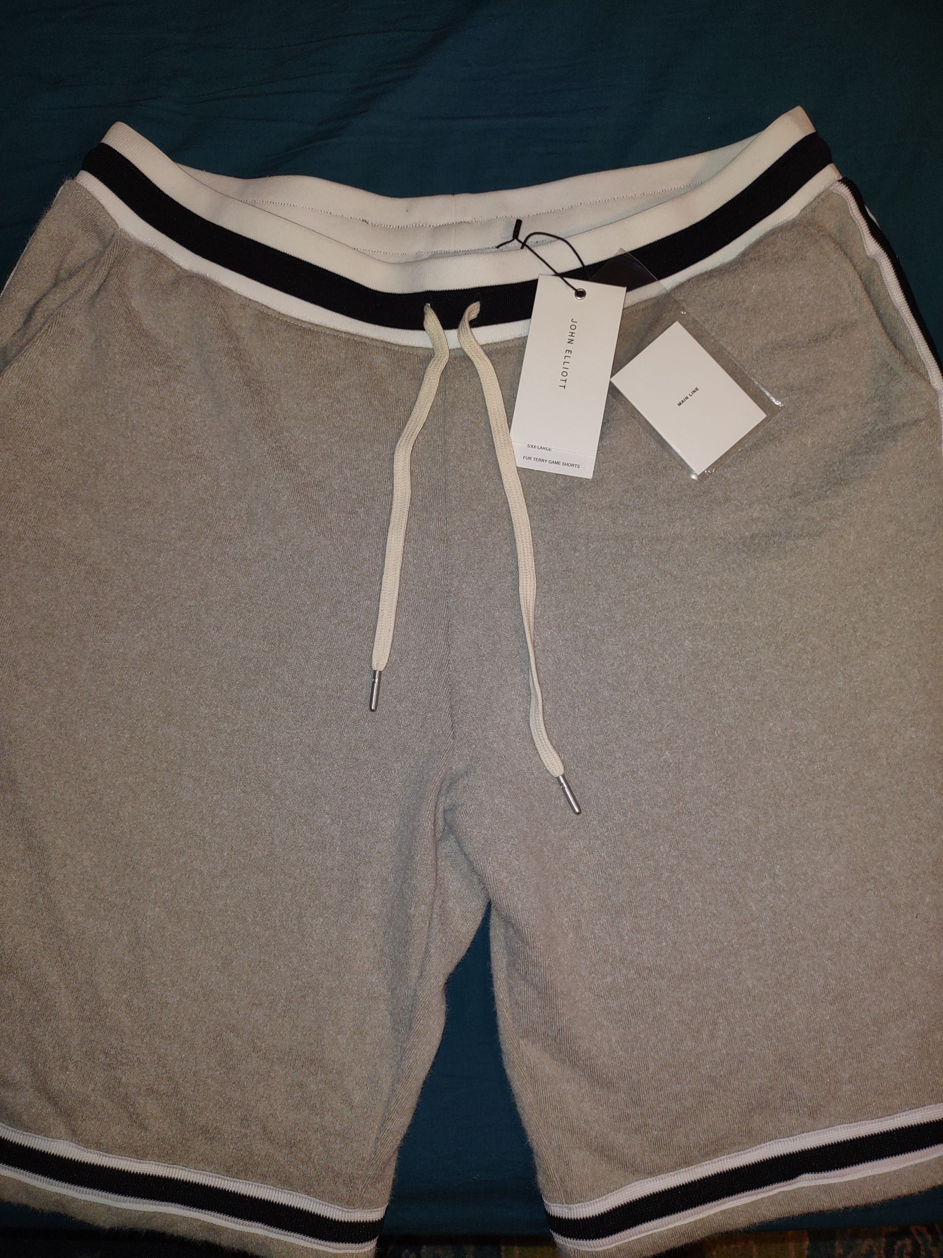 John Elliott FUR TERRY GAME SHORTS Size US 36 / EU 52 - 8 Thumbnail