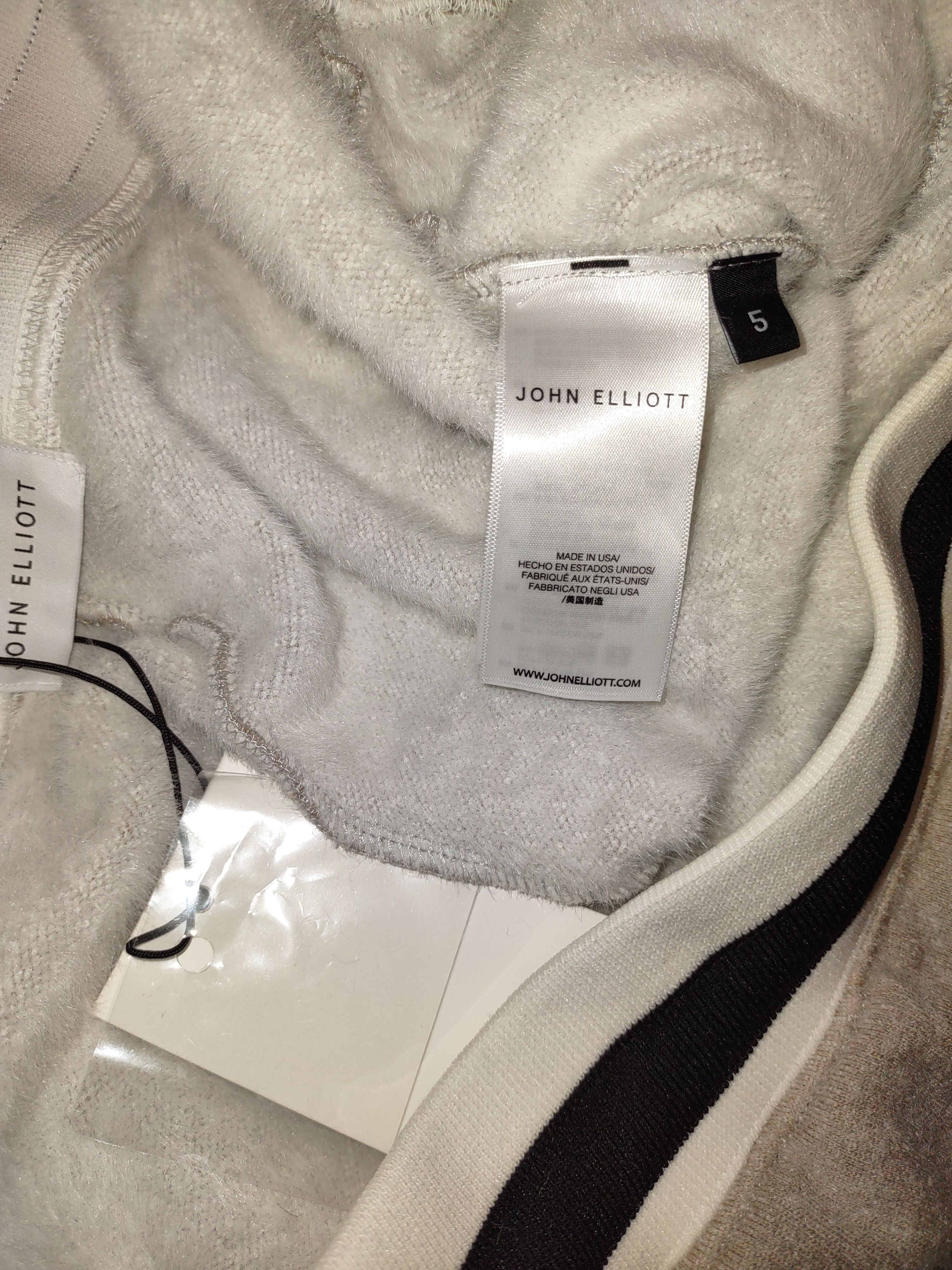 John Elliott FUR TERRY GAME SHORTS Size US 36 / EU 52 - 11 Thumbnail