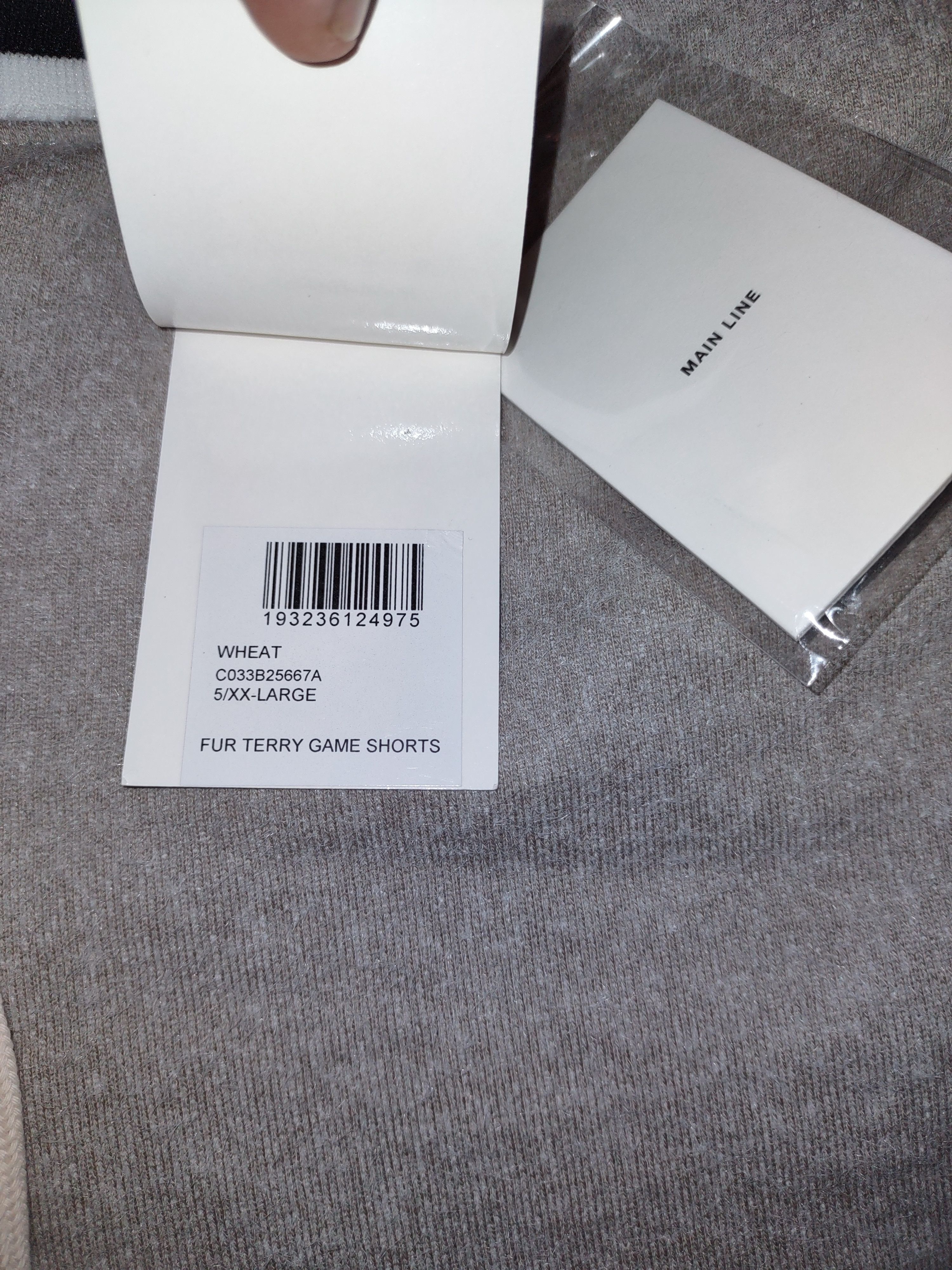 John Elliott FUR TERRY GAME SHORTS Size US 36 / EU 52 - 14 Thumbnail