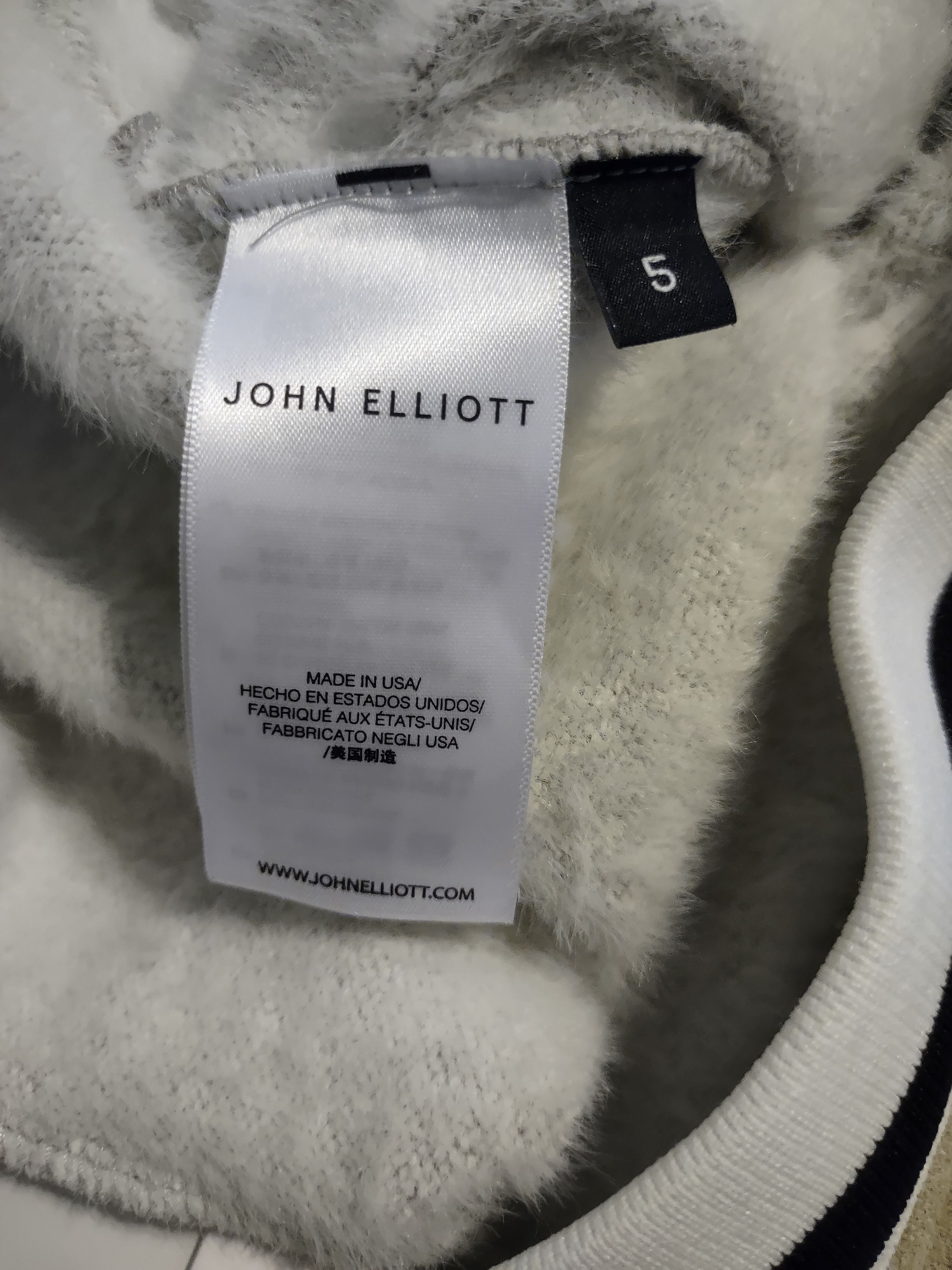 John Elliott FUR TERRY GAME SHORTS Size US 36 / EU 52 - 12 Thumbnail