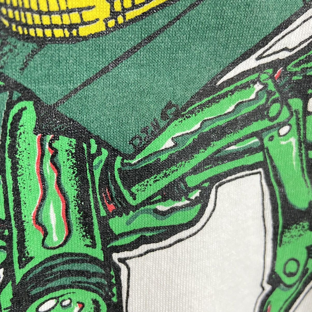 Band Tees Vintage 90s Scorpion Monster Hiphop DJ USA Graphic T-Shirt Size US XL / EU 56 / 4 - 5 Thumbnail