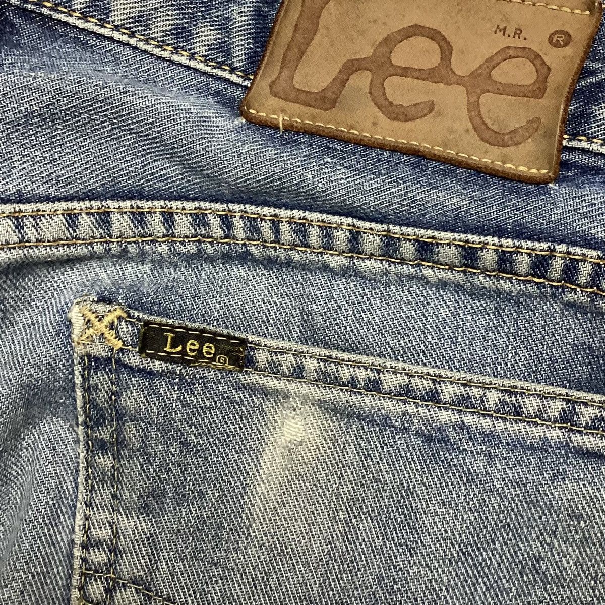 Lee VINTAGE 1505 LEE SELVEDGE RUSTY DENIM SELVEDGE JEANS Size US 28 / EU 44 - 9 Thumbnail