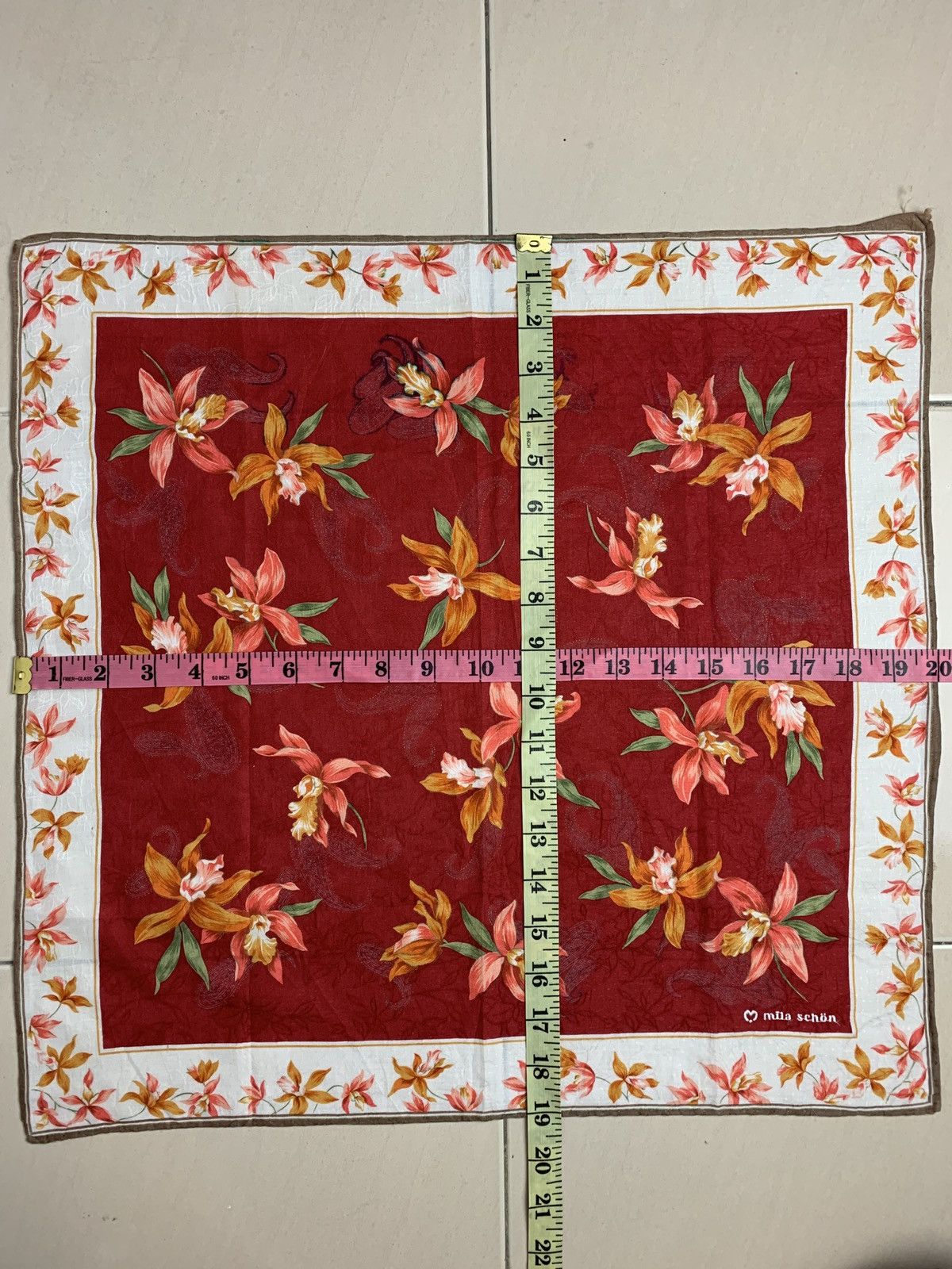 Mila Schon Mila Schon Handkerchief Pocketsquares Size ONE SIZE - 9 Thumbnail