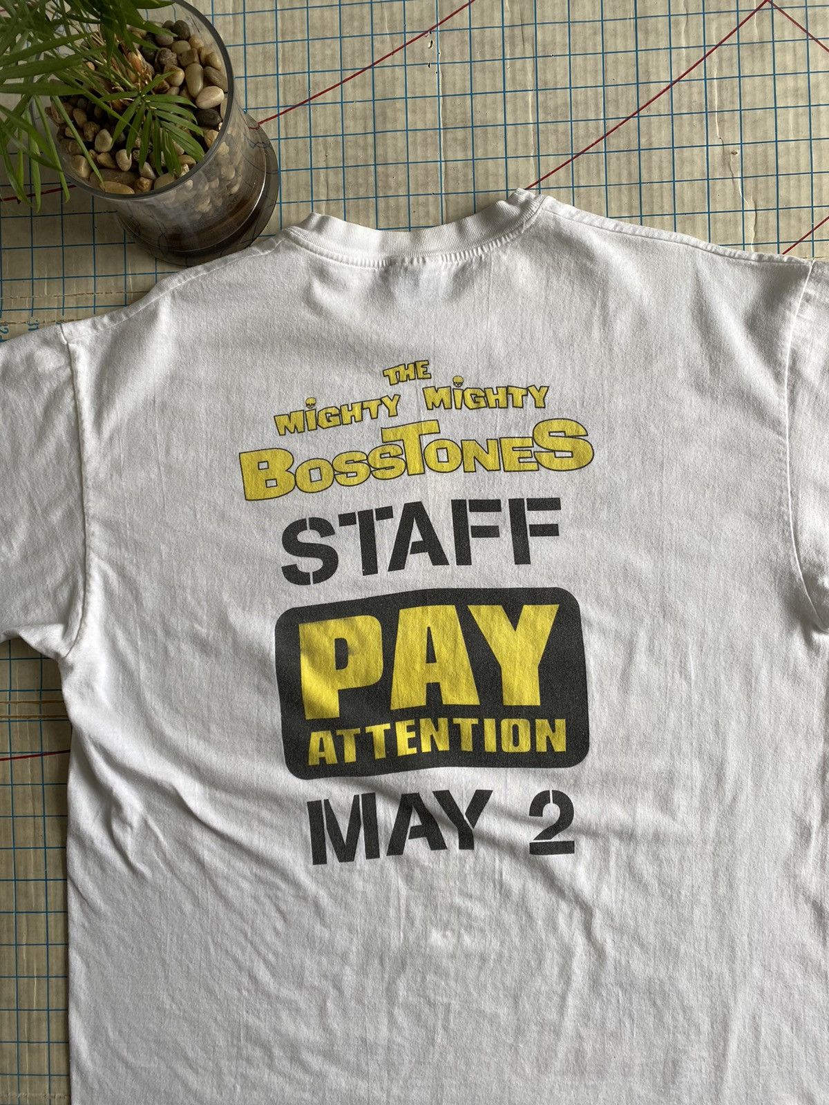 Band Tees × Vintage The Mighty Mighty Bosstones Pay Attention Staff Tour Shirt Size US XL / EU 56 / 4 - 8 Thumbnail