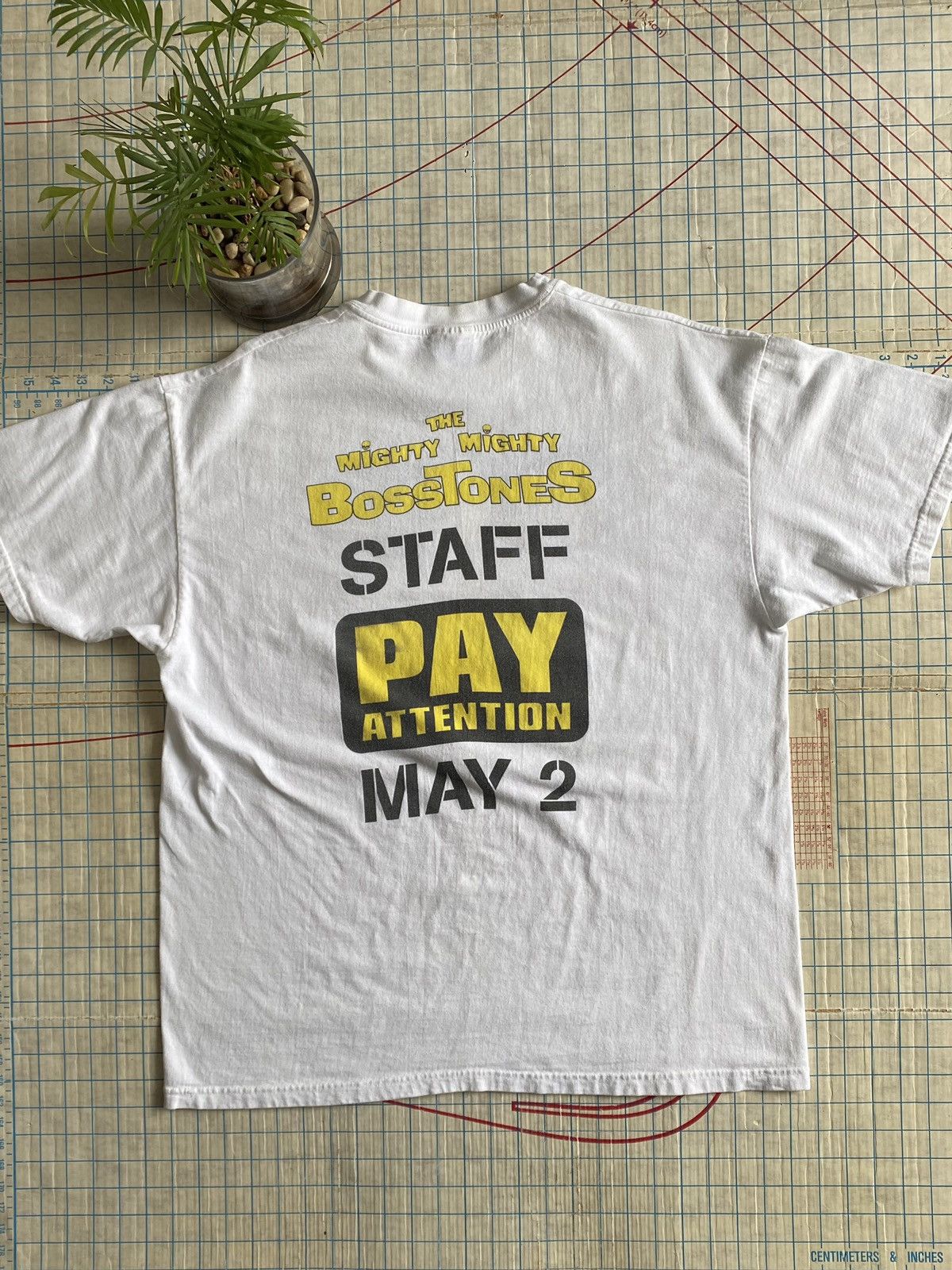 Band Tees × Vintage The Mighty Mighty Bosstones Pay Attention Staff Tour Shirt Size US XL / EU 56 / 4 - 7 Thumbnail
