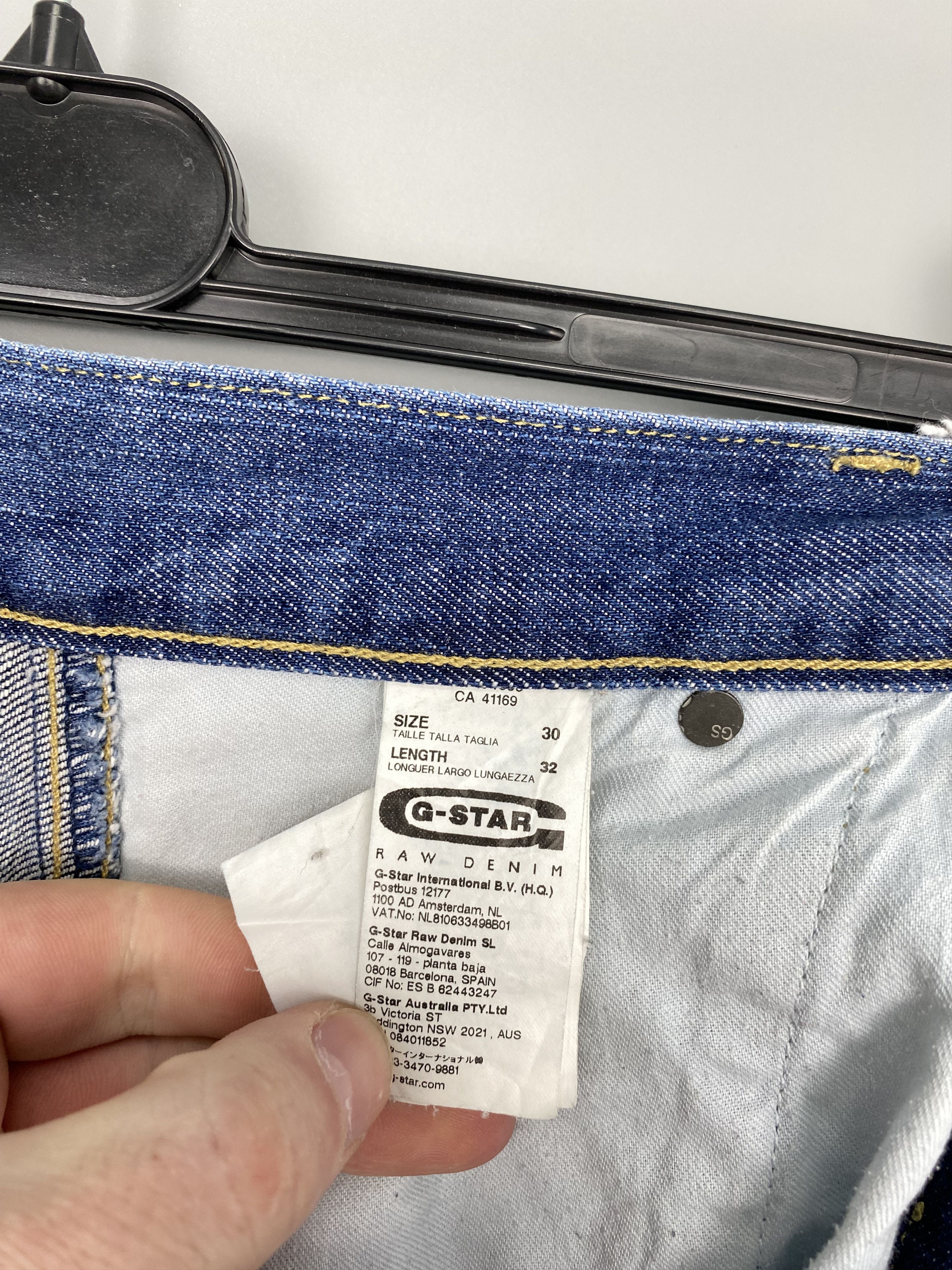 G-Star G-Star Raw Vintage Denim JeansTravis Scott Style W30 L32 Size US 30 / EU 46 - 7 Thumbnail