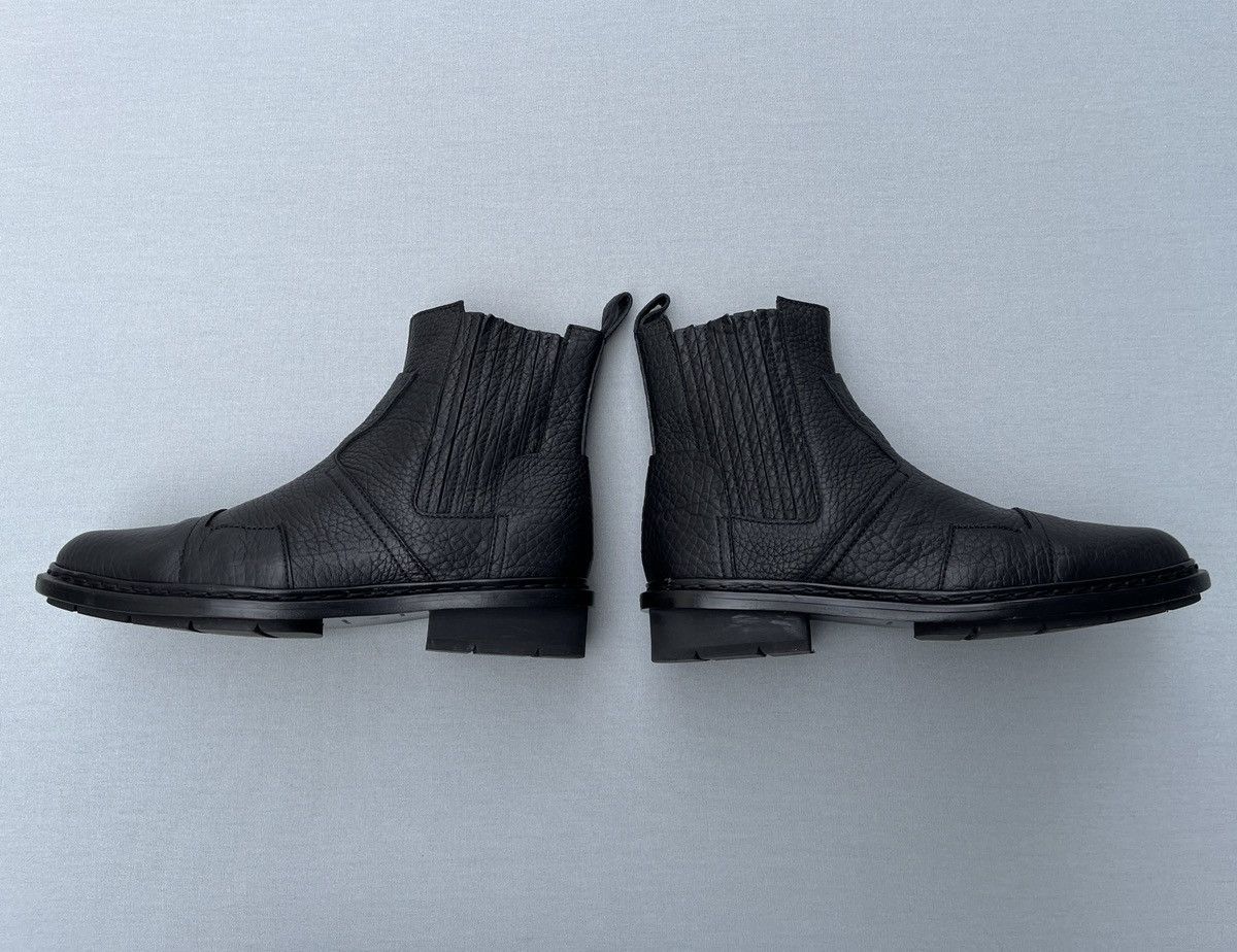 Balenciaga × Designer 🔥Rare BALENCIAGA Ankle High Leather Designer Boots Size US 7 / EU 40 - 7 Thumbnail