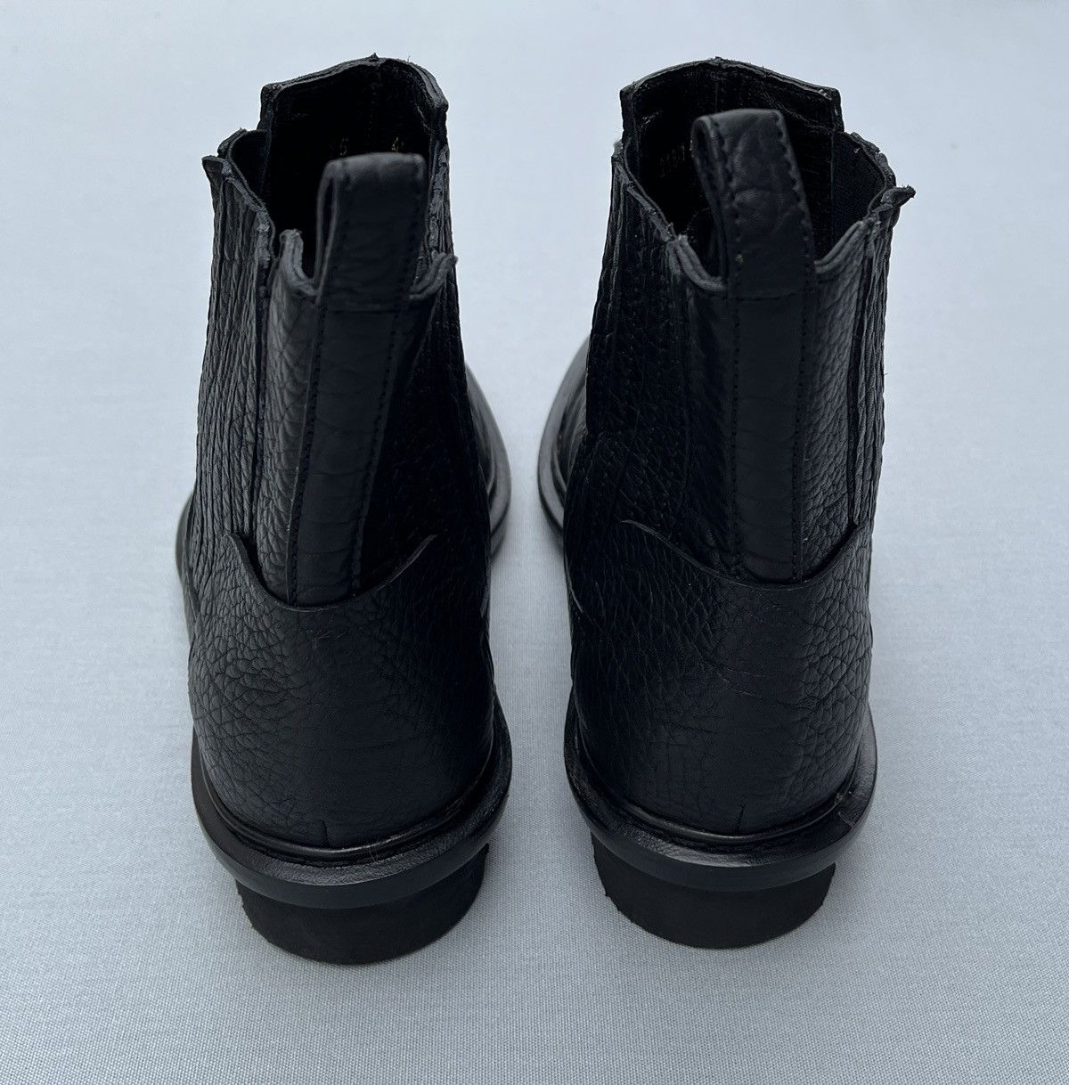 Balenciaga × Designer 🔥Rare BALENCIAGA Ankle High Leather Designer Boots Size US 7 / EU 40 - 9 Thumbnail