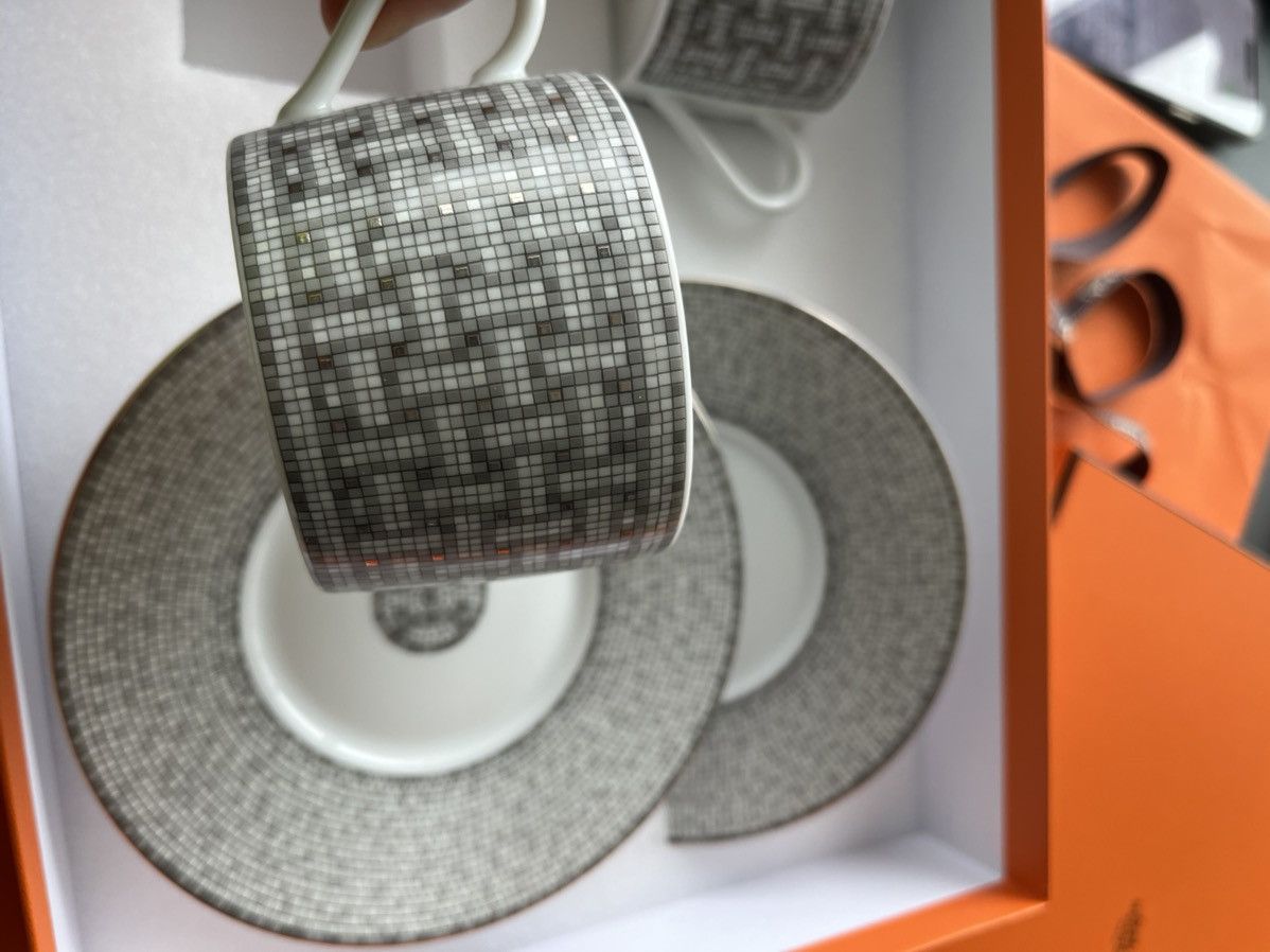 Hermes Classic Brand New Hermes H Logo Mosaique Two Sets Size ONE SIZE - 11 Thumbnail