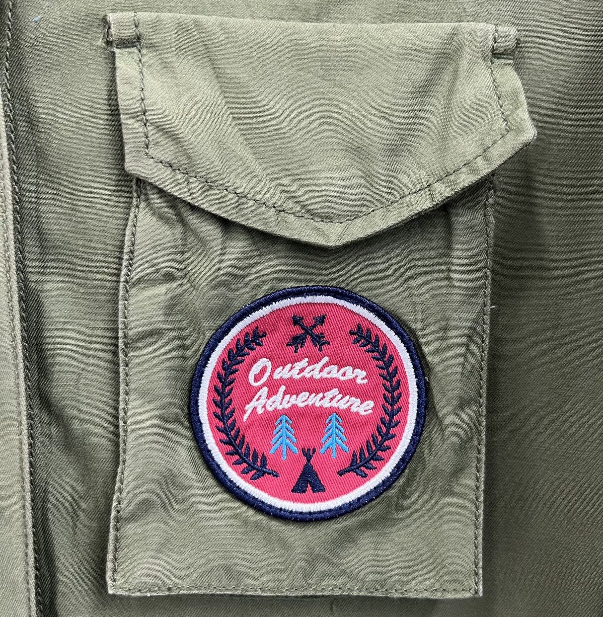 Bershka Bershka the Camp No 5 Mountas Jacket Size US S / EU 44-46 / 1 - 6 Thumbnail