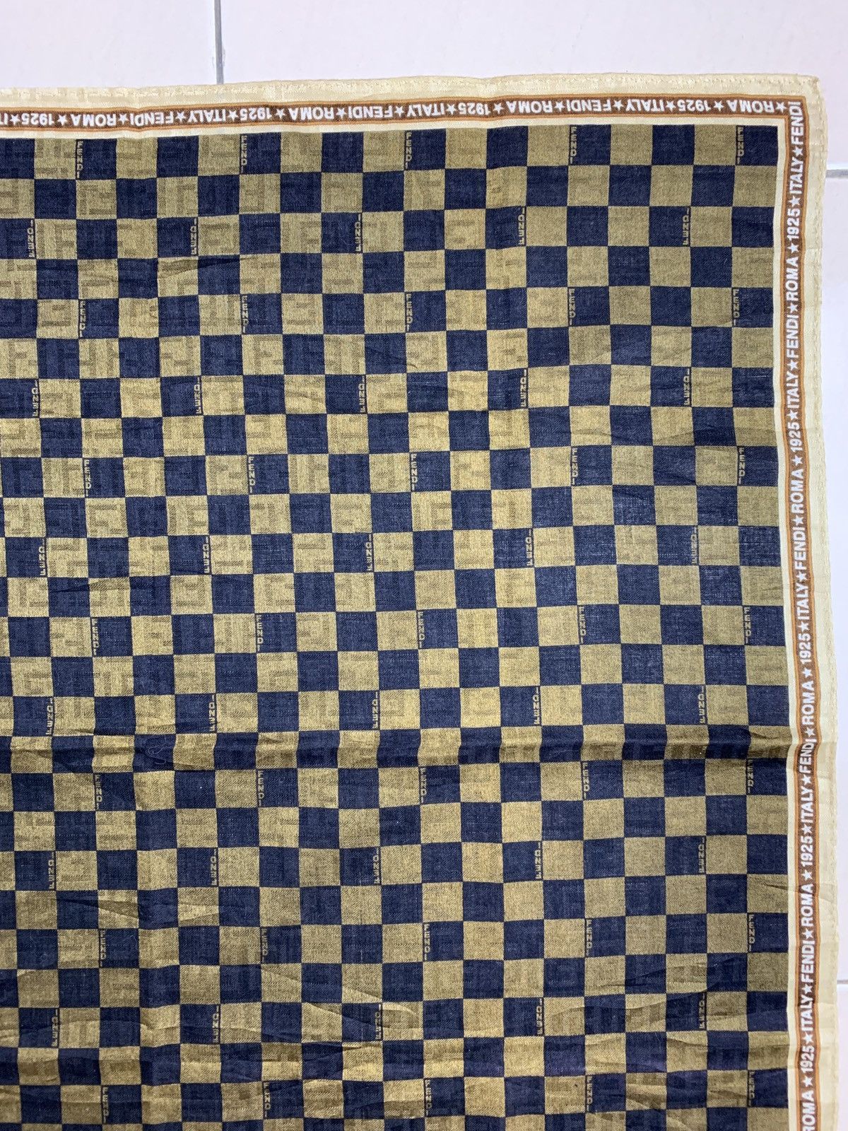 Designer Fendi Vintage Handkerchief Pocketsquares Size ONE SIZE - 5 Thumbnail