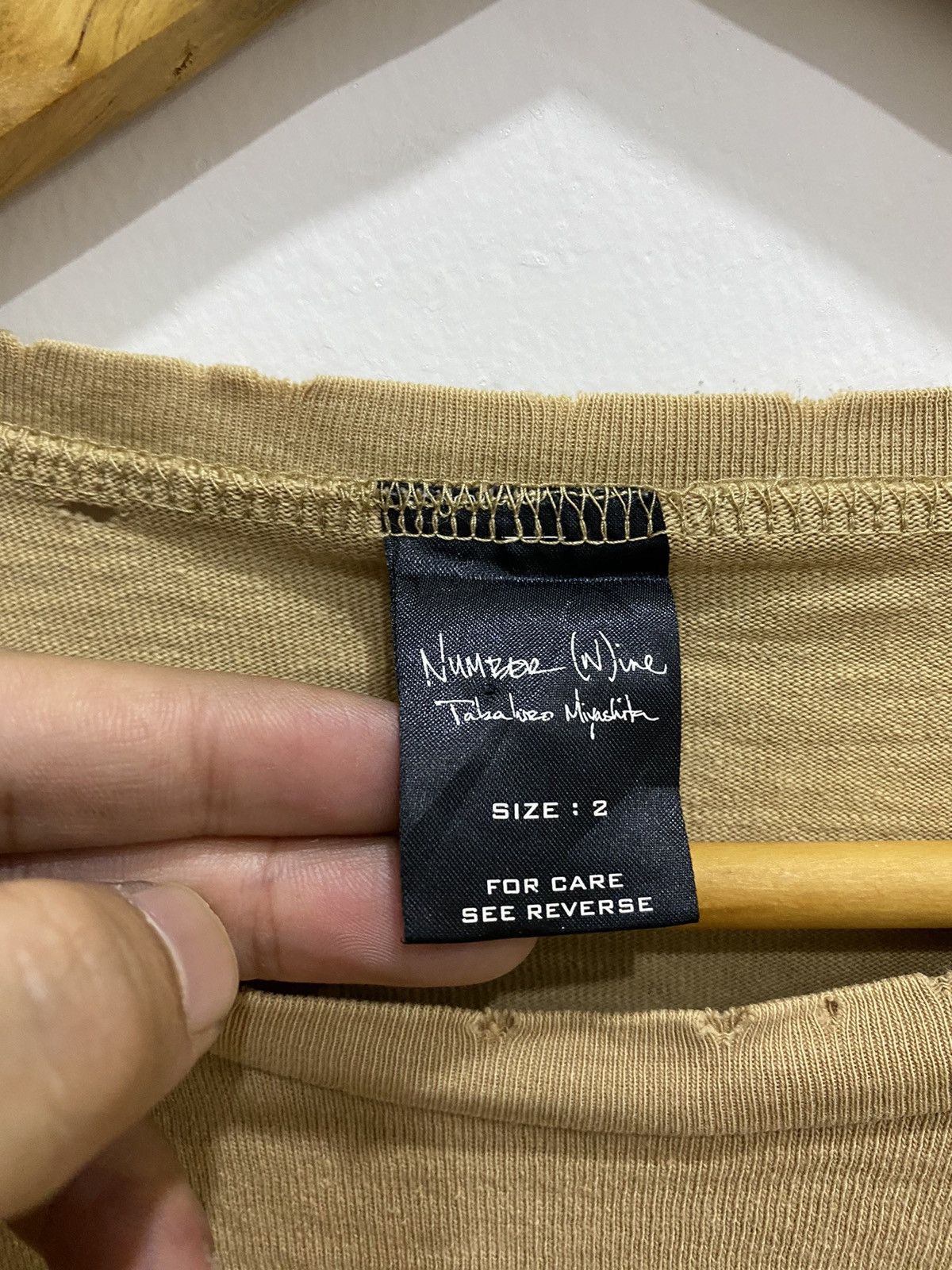 Number (N)ine Number (N)ine AW05 Fender L/S Shirt Size US M / EU 48-50 / 2 - 4 Thumbnail