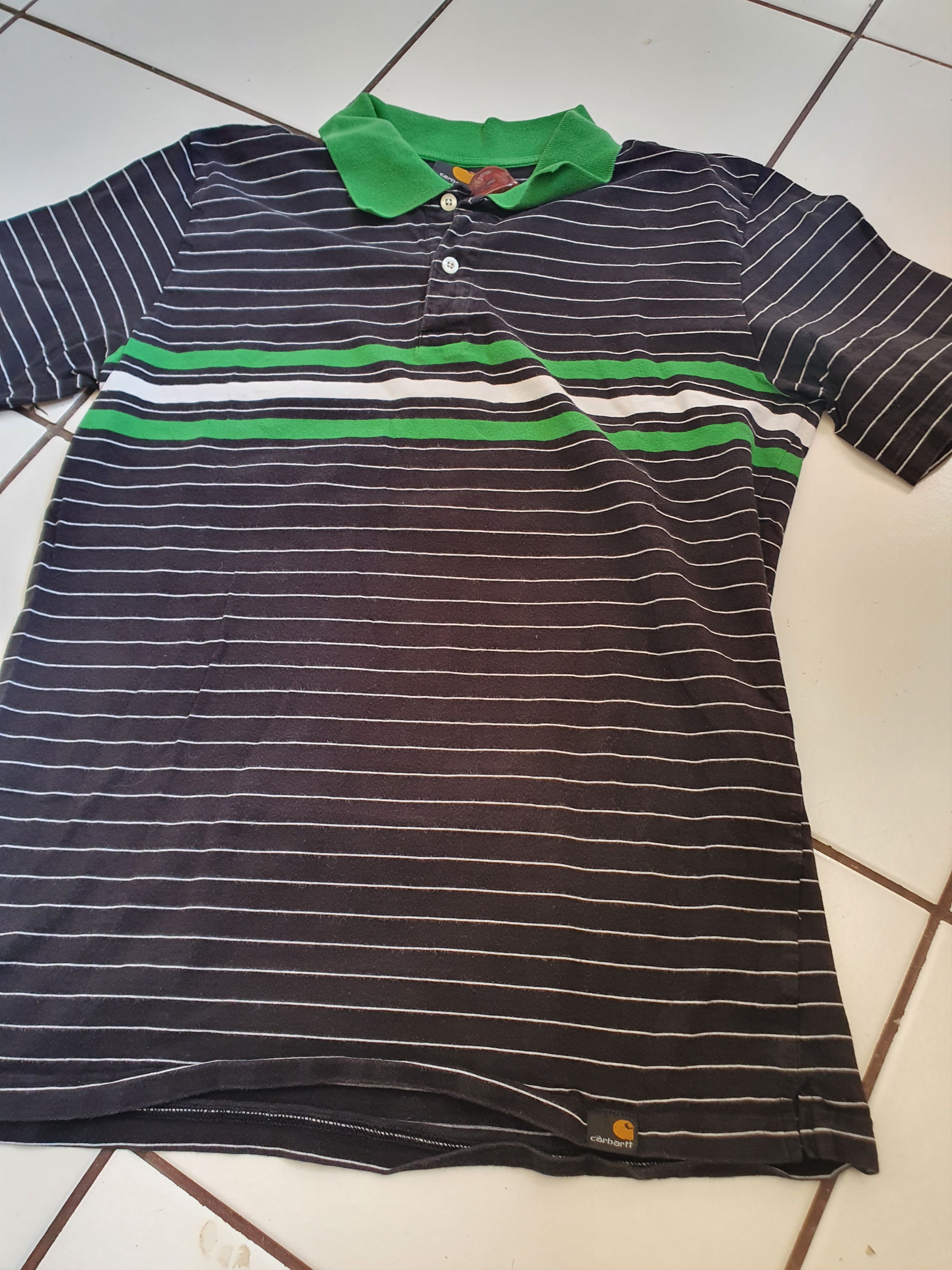 Carhartt Carhartt Polo Striped SWAG t-shirt,sz M Size US M / EU 48-50 / 2 - 4 Thumbnail