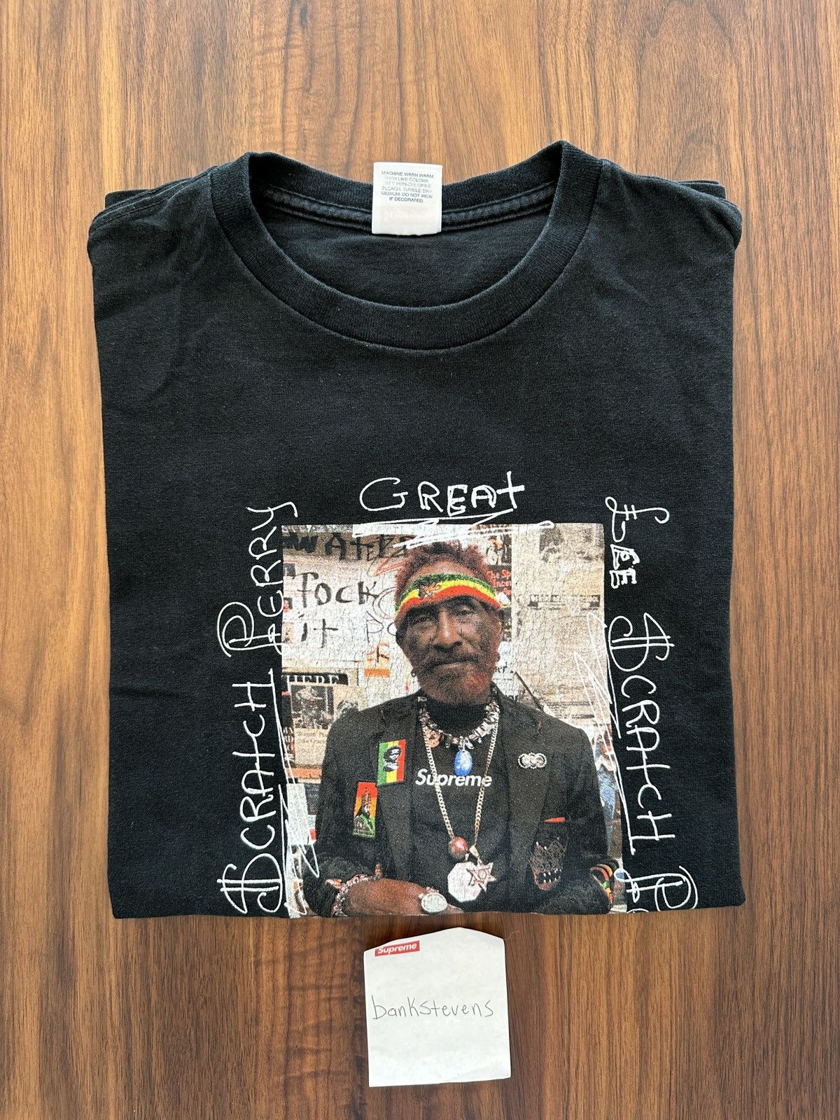 SUPREME10SS Lee Scratch Perry Photo Tee-