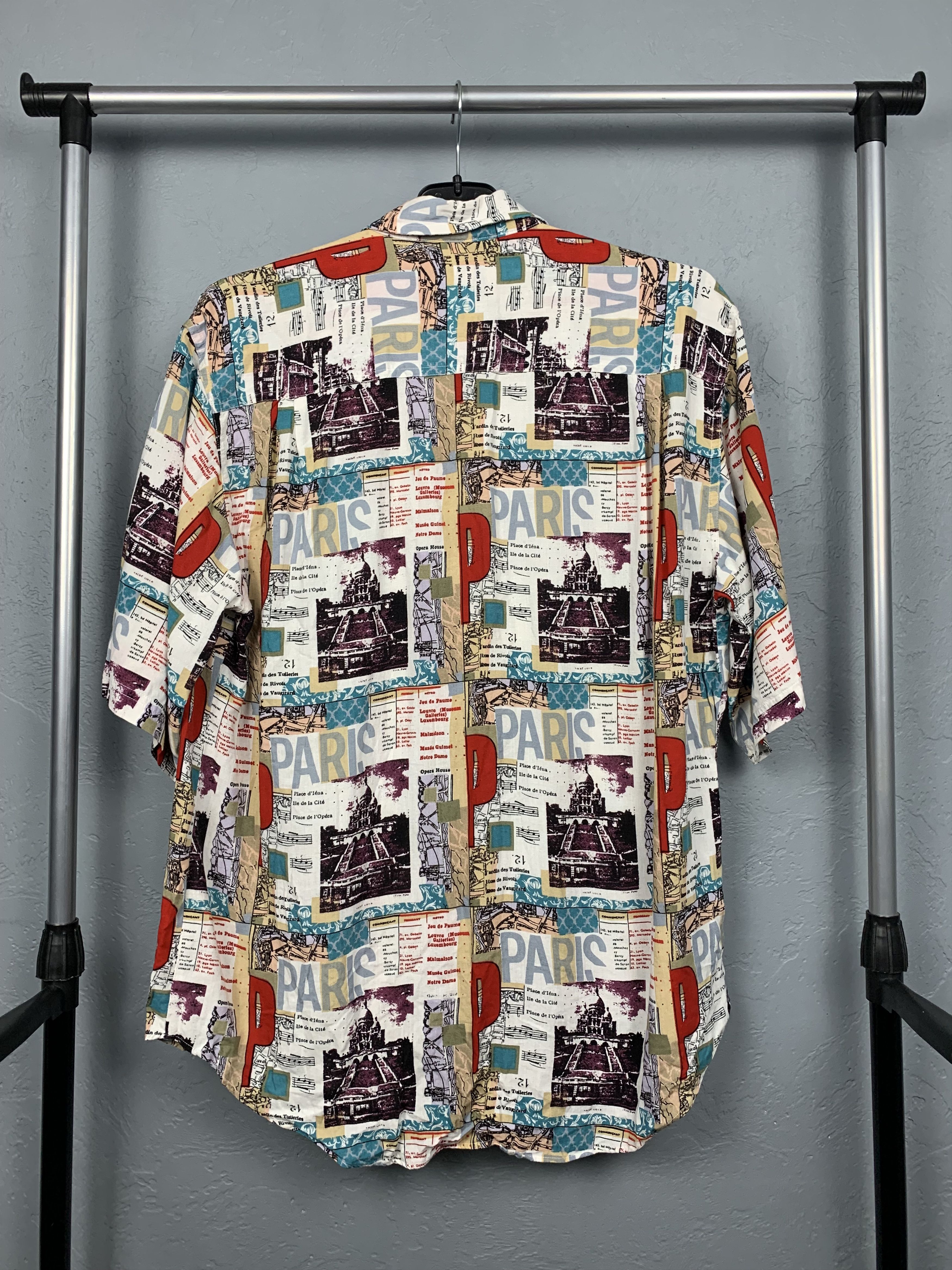 Globe-Trotter Vintage Globe-Trotter Hawaiian Shirt Full Printed Size US L / EU 52-54 / 3 - 4 Thumbnail