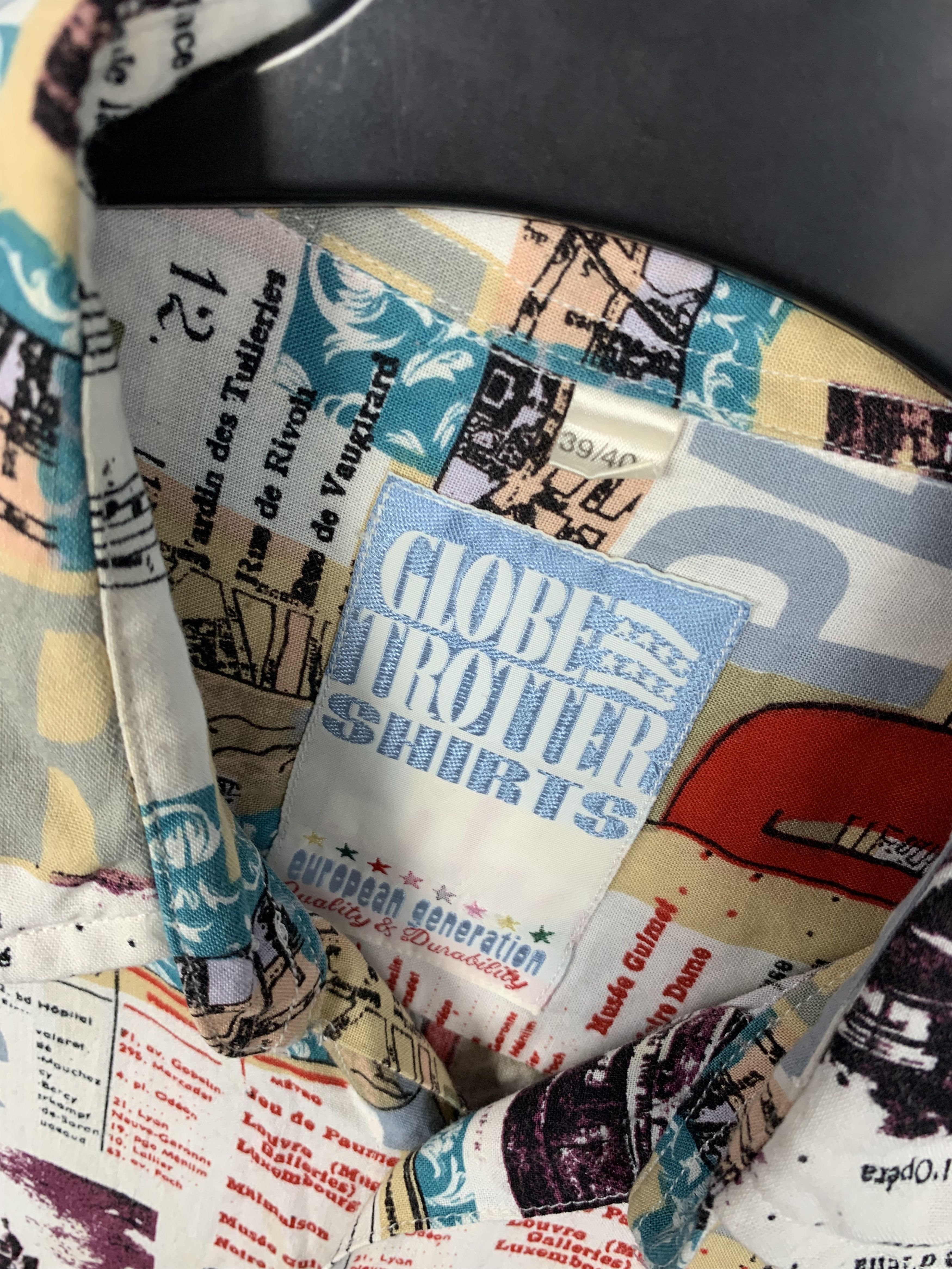 Globe-Trotter Vintage Globe-Trotter Hawaiian Shirt Full Printed Size US L / EU 52-54 / 3 - 3 Thumbnail
