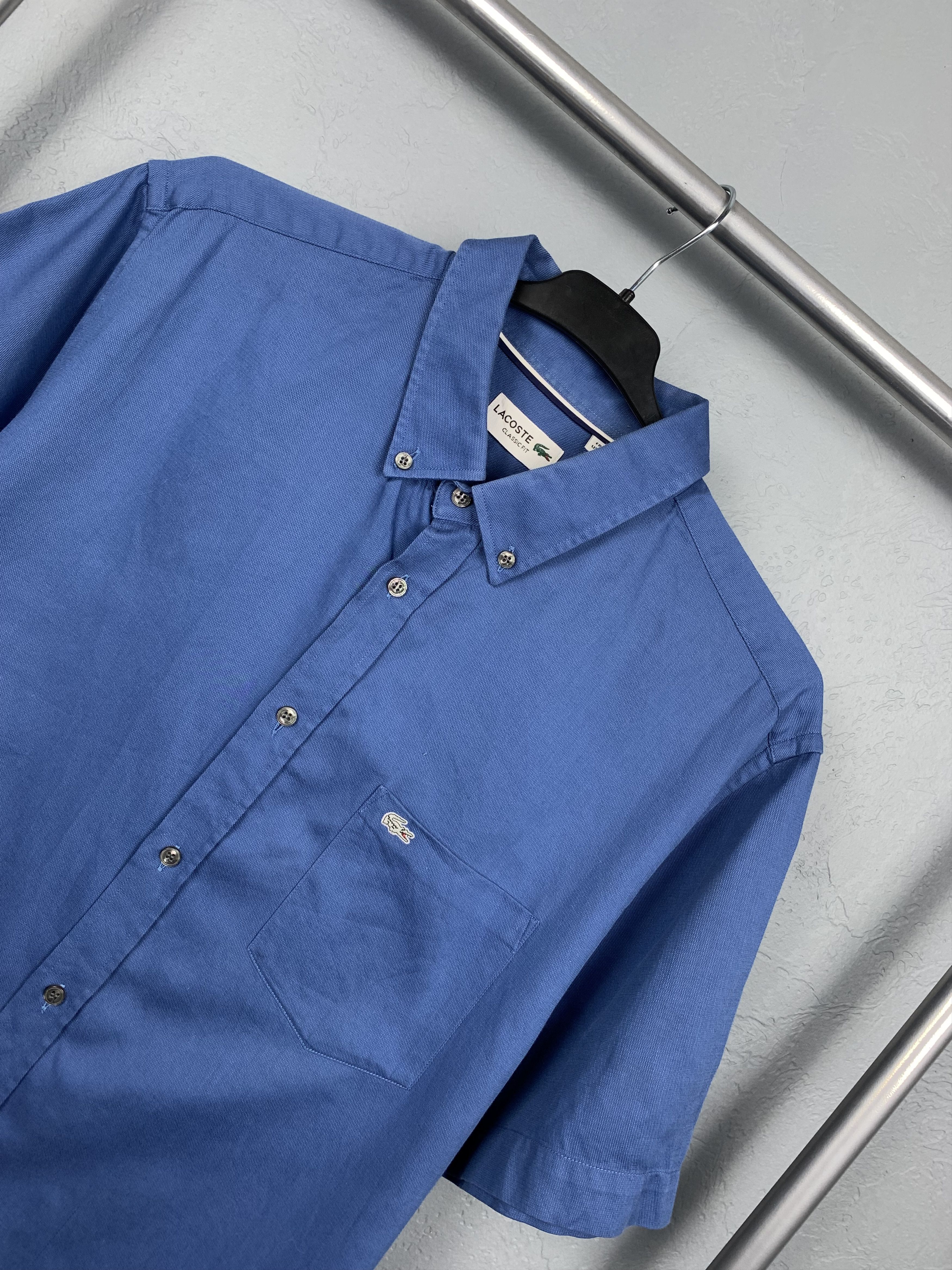 Lacoste Lacoste Mens Short Sleeve Shirt Size US XL / EU 56 / 4 - 2 Thumbnail