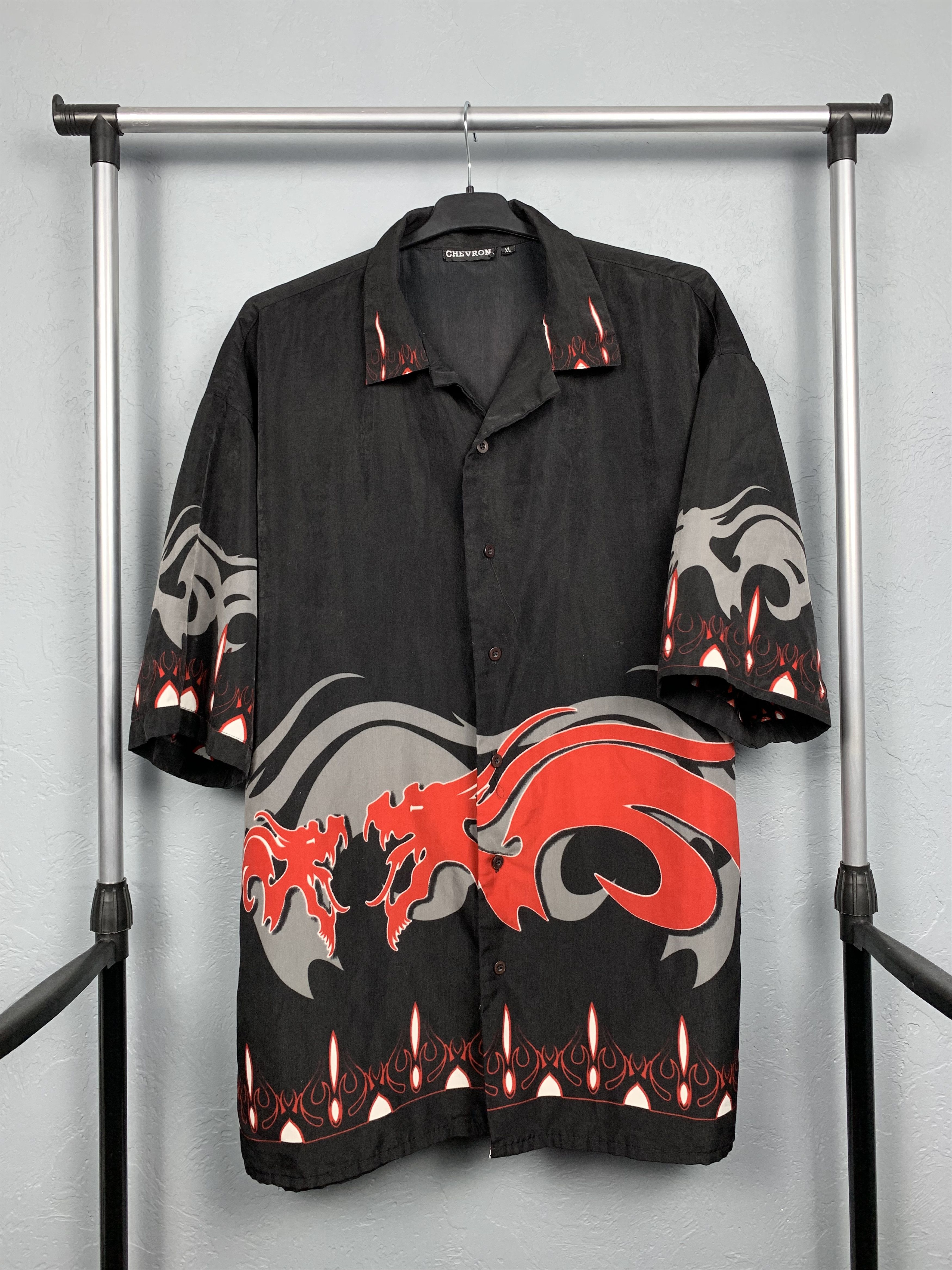 Japanese Brand Hawaiian Shirt Vintage Japanese Style Size US XL / EU 56 / 4 - 1 Thumbnail