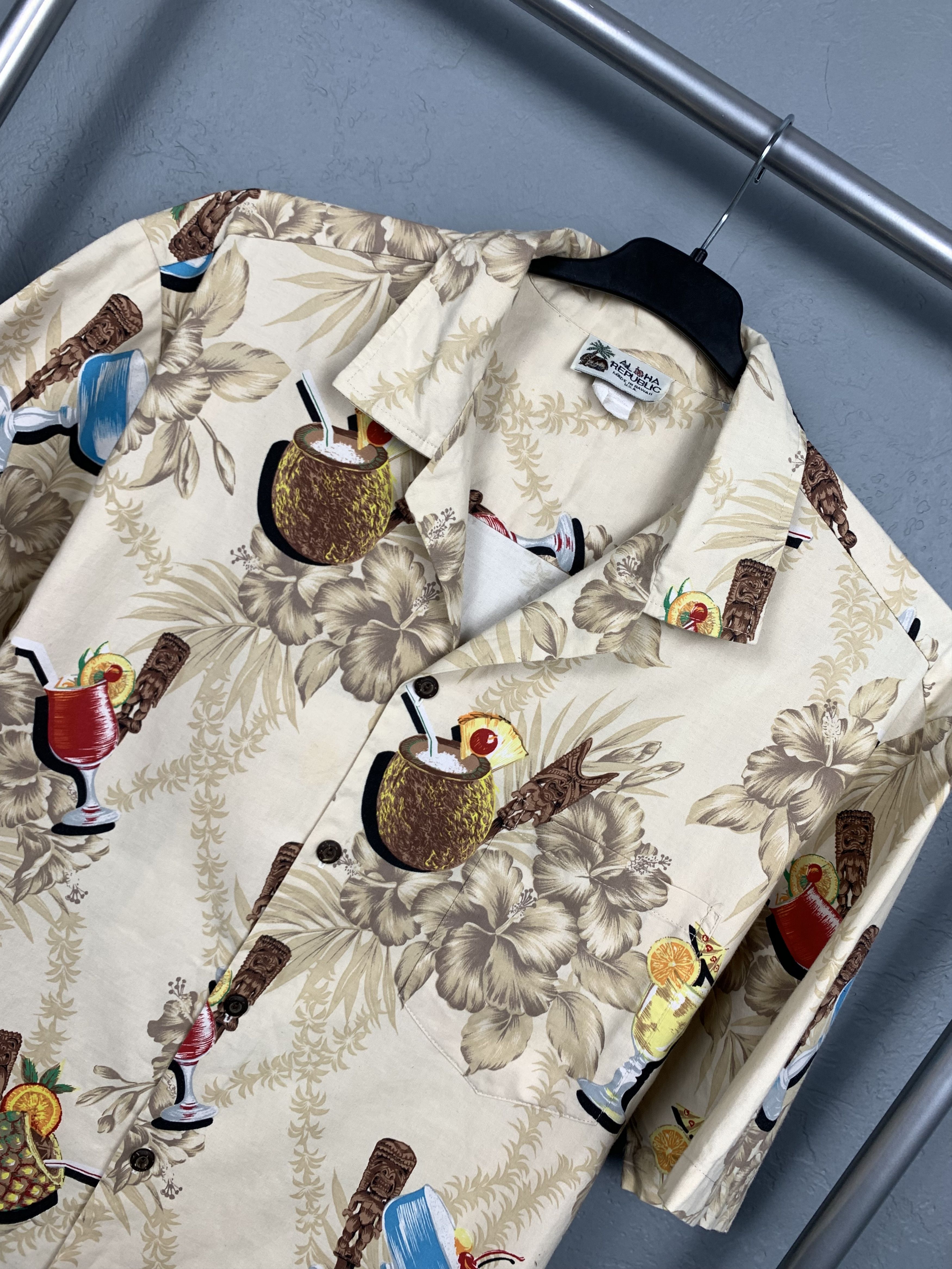 Other Vintage Hawaiian Shirt Full Printed Size US L / EU 52-54 / 3 - 2 Thumbnail