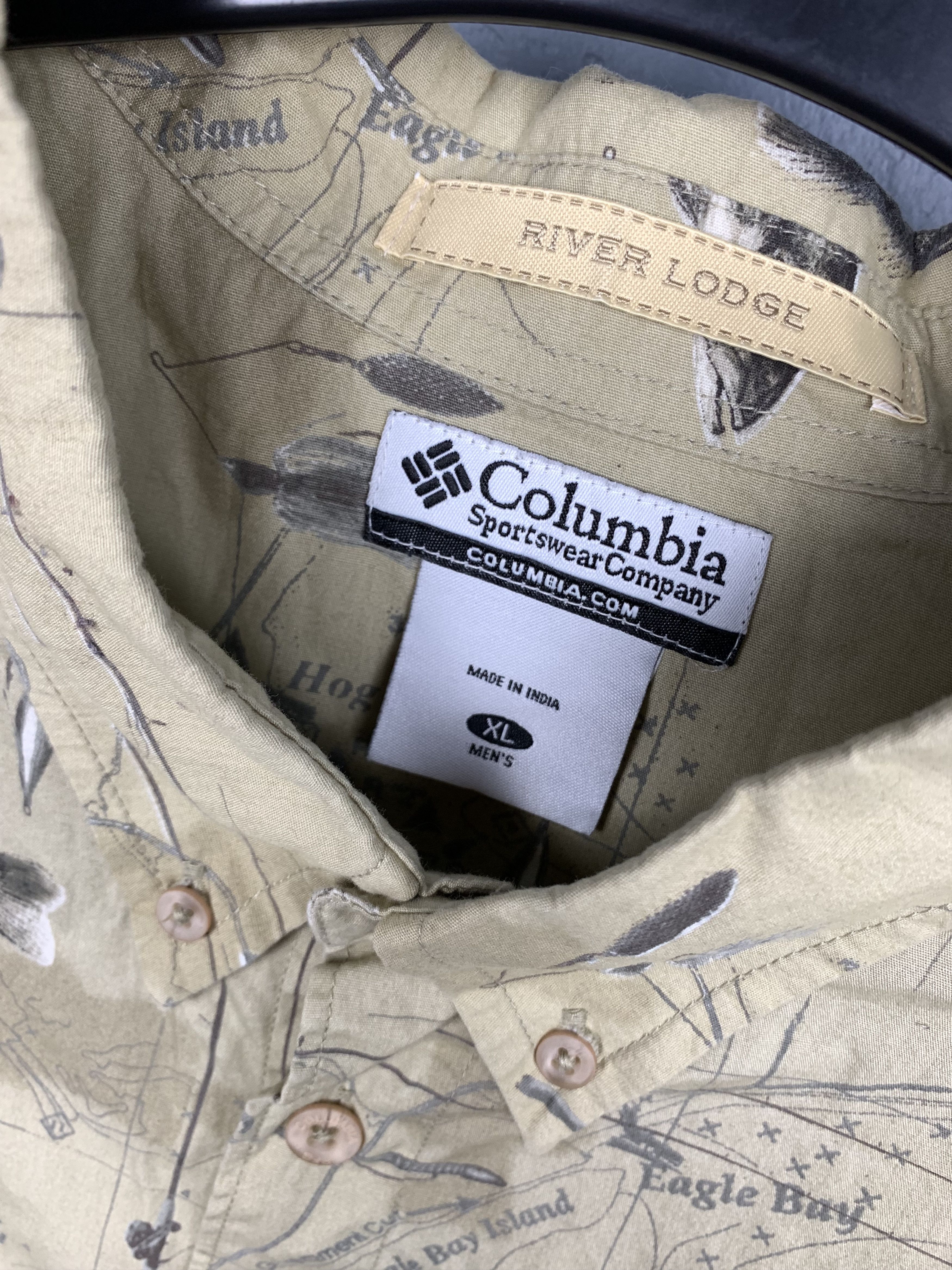 Columbia Columbia Fisherman Hawaiian Shirt Fish Size US XL / EU 56 / 4 - 3 Thumbnail