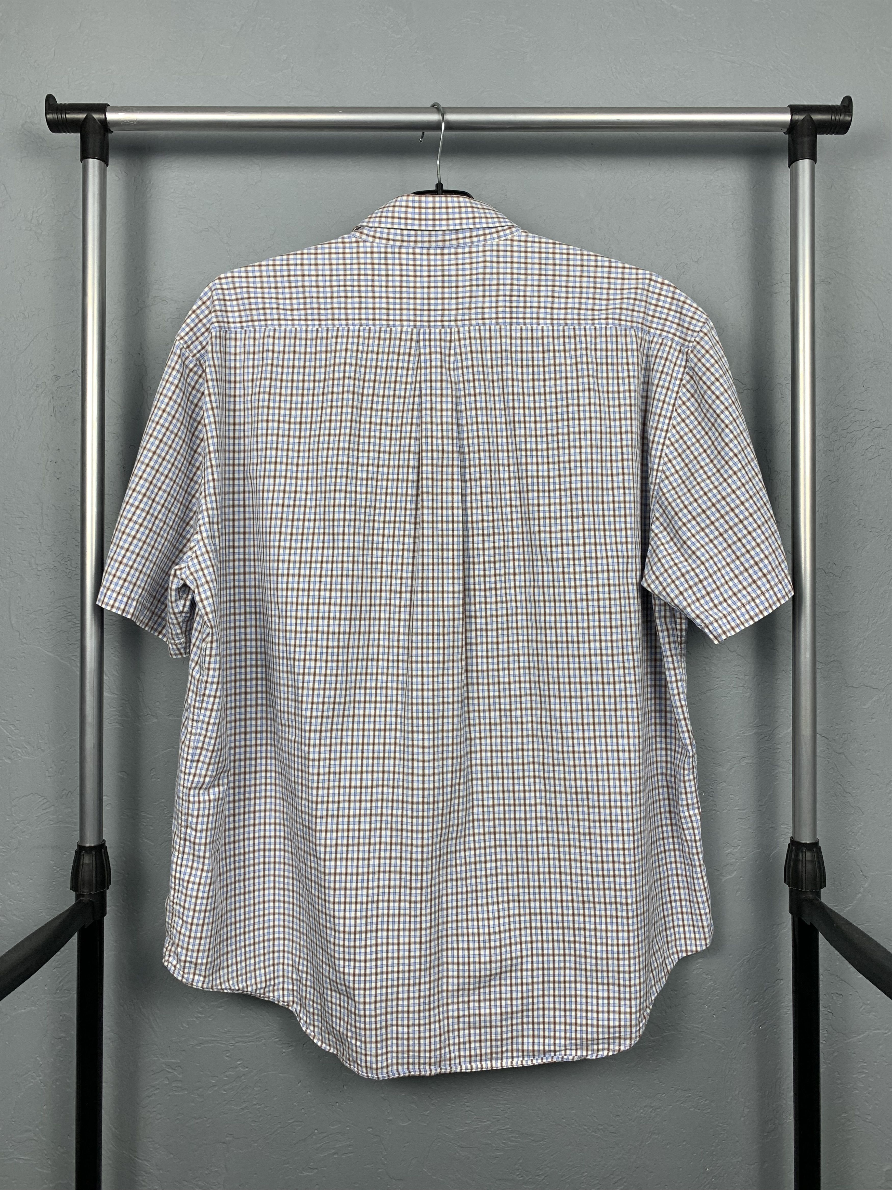 Yves Saint Laurent Yves Saint Laurent YSL Mens Short Sleeve Shirt Size US XL / EU 56 / 4 - 5 Thumbnail