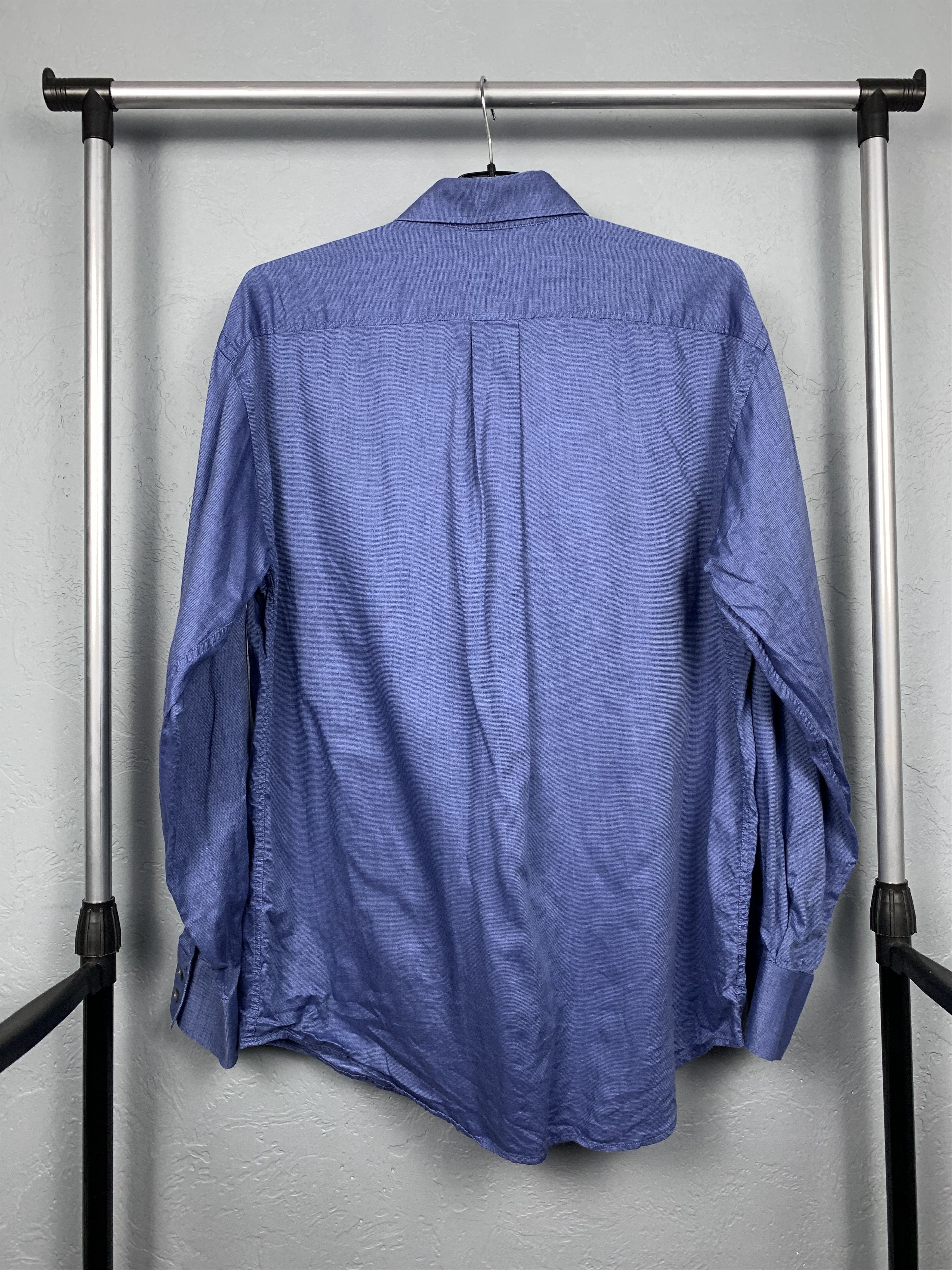 Yves Saint Laurent Yves Saint Laurent YSL mens long sleeve shirt Size US L / EU 52-54 / 3 - 4 Thumbnail