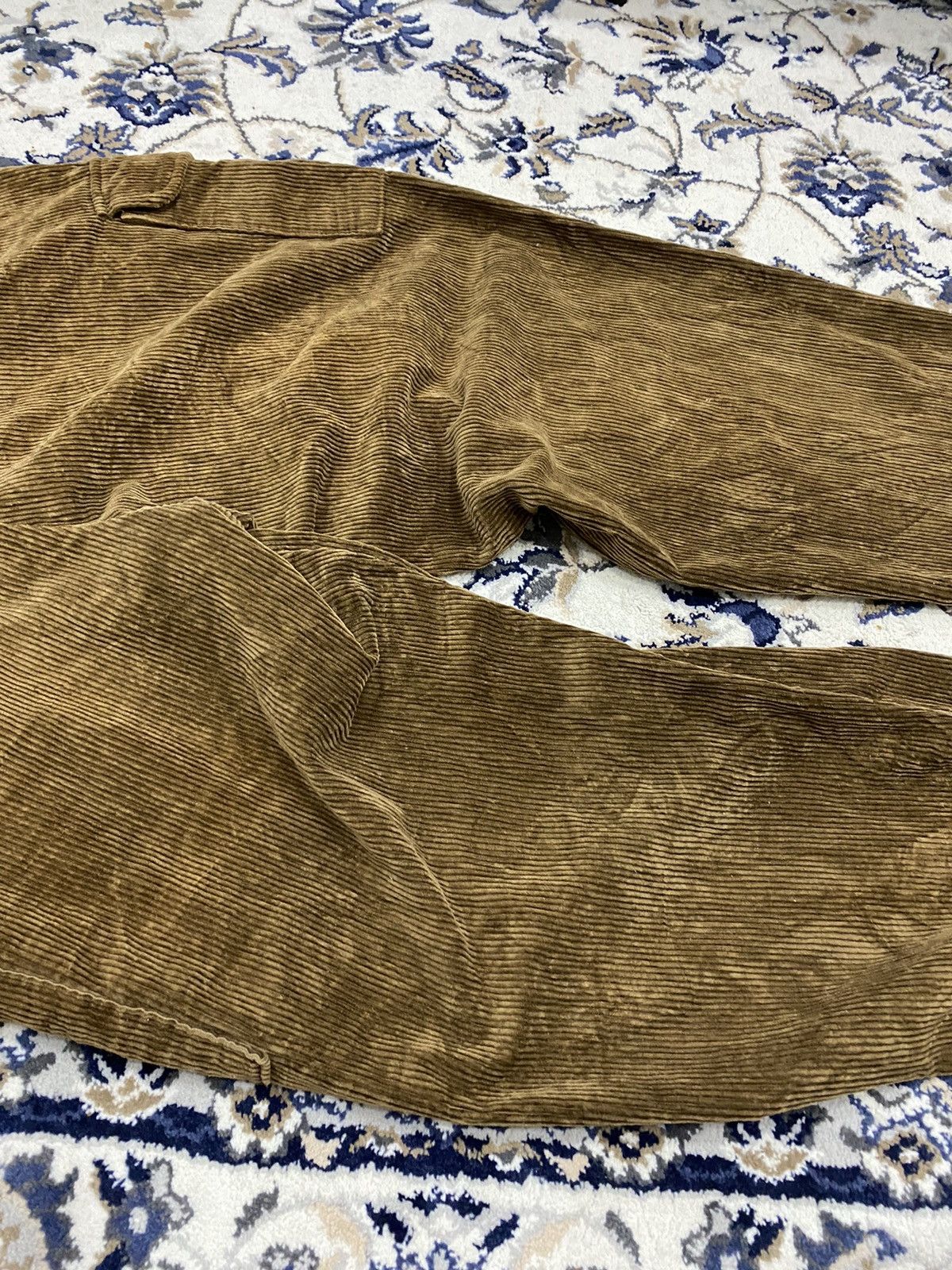 Polo Ralph Lauren Polo Ralph Lauren Multipocket Cargo Corduroy Wide Pants Size US 33 - 15 Thumbnail