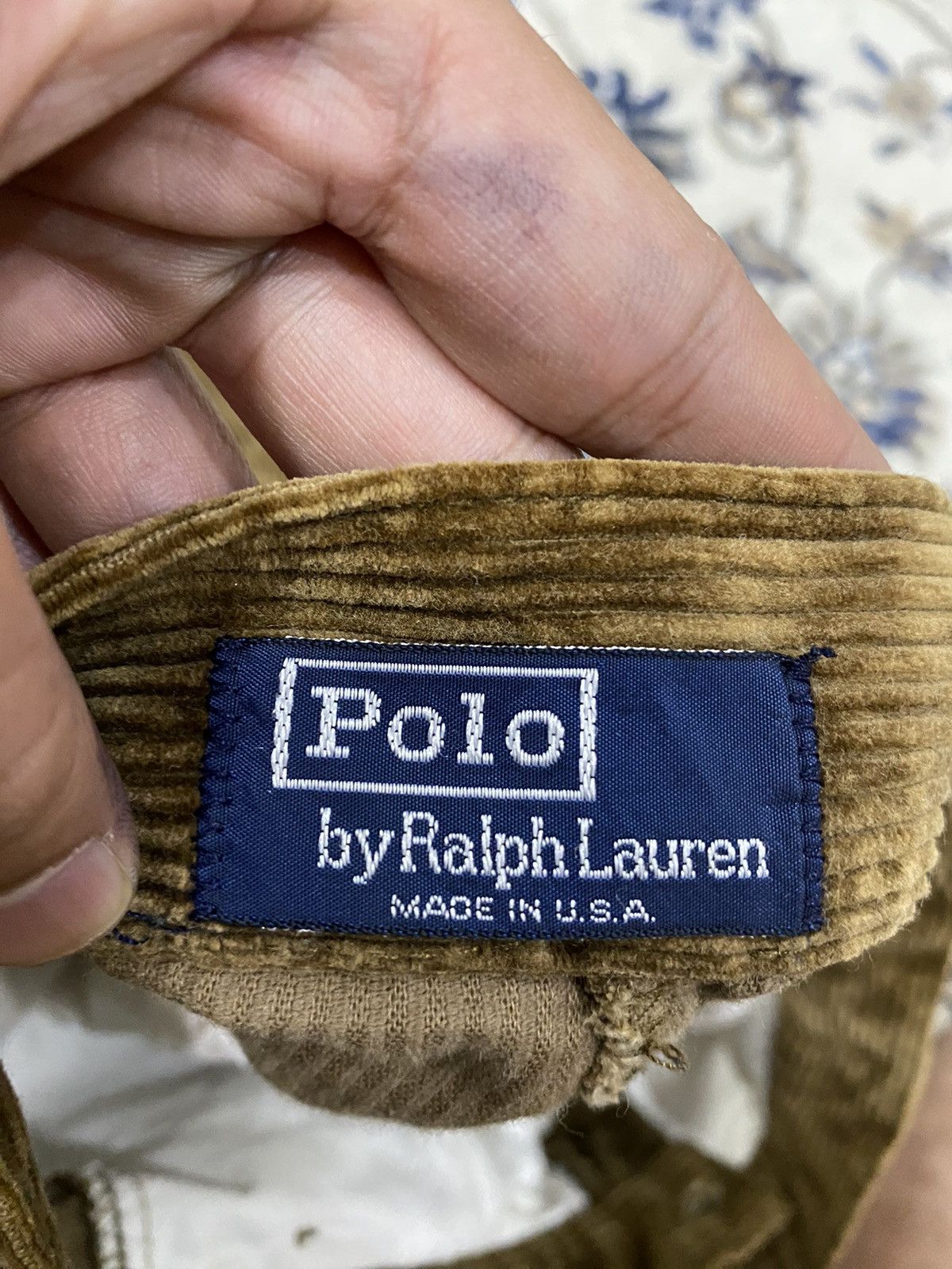 Polo Ralph Lauren Polo Ralph Lauren Multipocket Cargo Corduroy Wide Pants Size US 33 - 18 Thumbnail