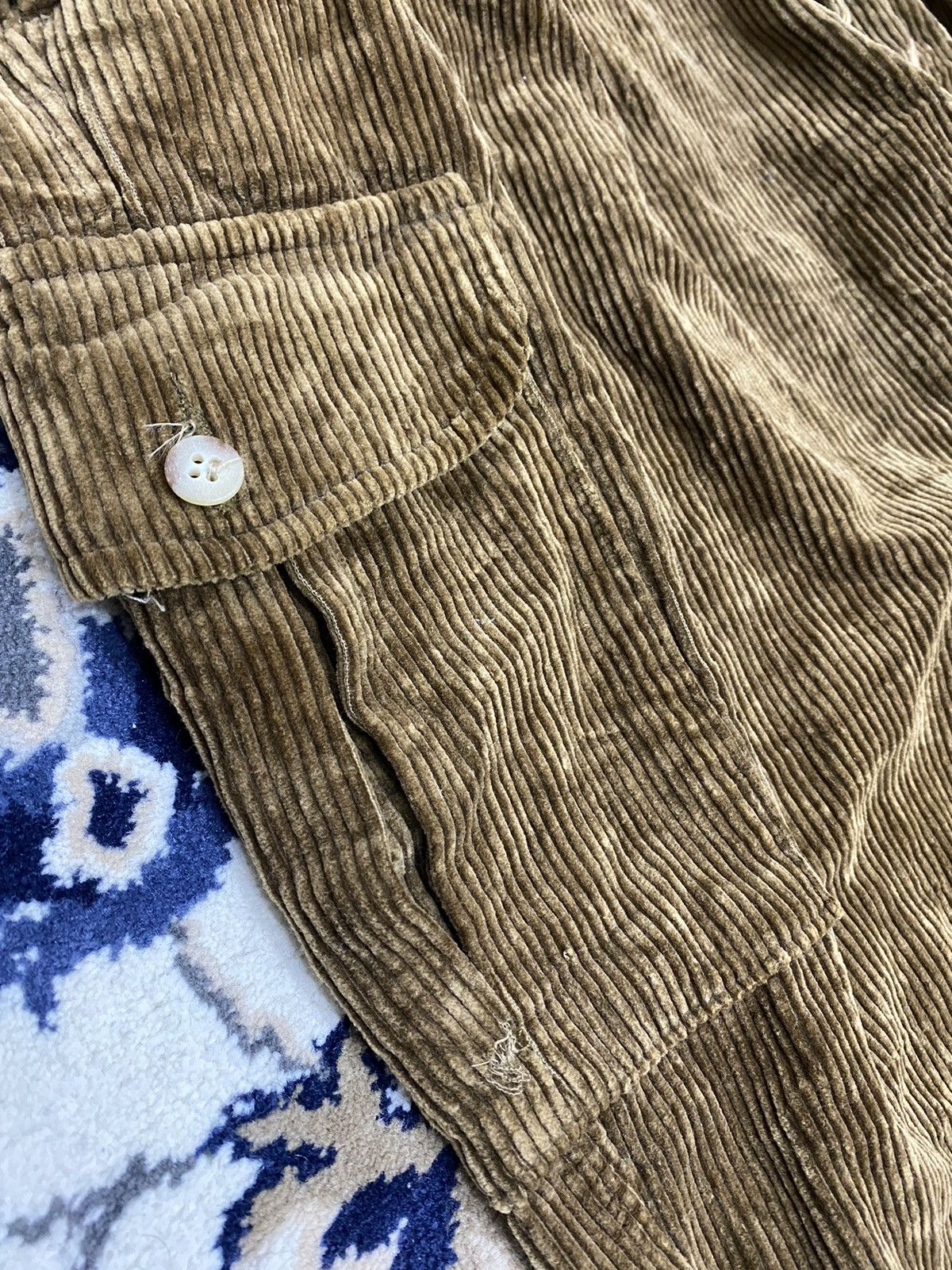 Polo Ralph Lauren Polo Ralph Lauren Multipocket Cargo Corduroy Wide Pants Size US 33 - 6 Thumbnail