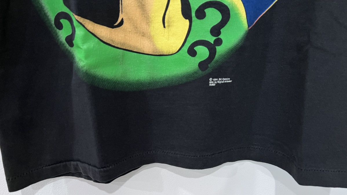 DC Comics × Vintage 1994 Jim Carrey Riddler Batman Forever tee Size Large Size US L / EU 52-54 / 3 - 4 Thumbnail