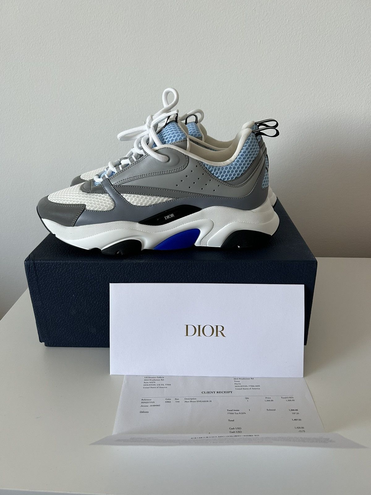 Dior b22 sneaker 'tribal print'- 12M/45EU – Million Dollar Streetwear