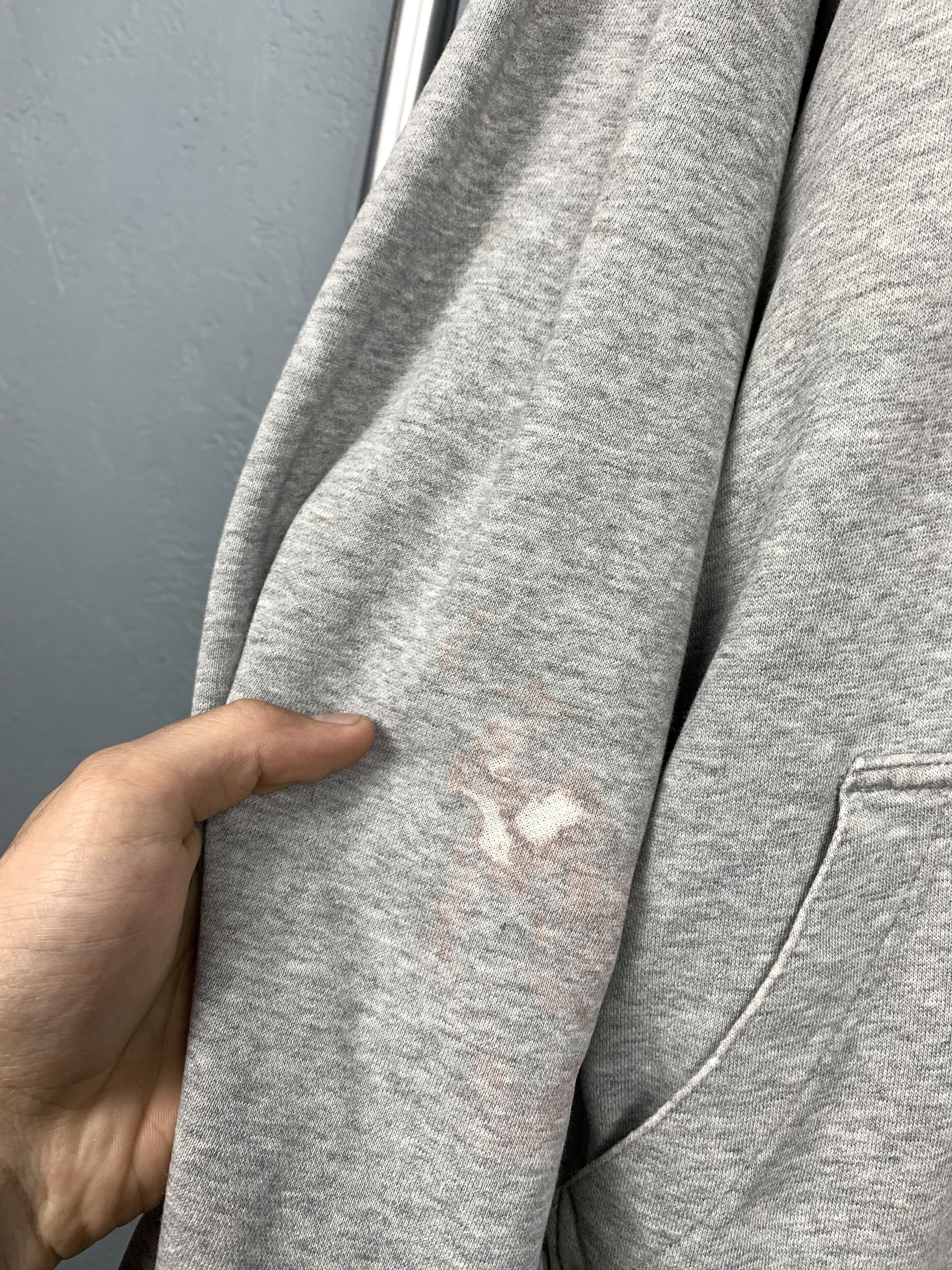 Nike × Vintage Nike Athletic Faded Vintage Mens Hoodie Y2K Size US XXL / EU 58 / 5 - 4 Thumbnail